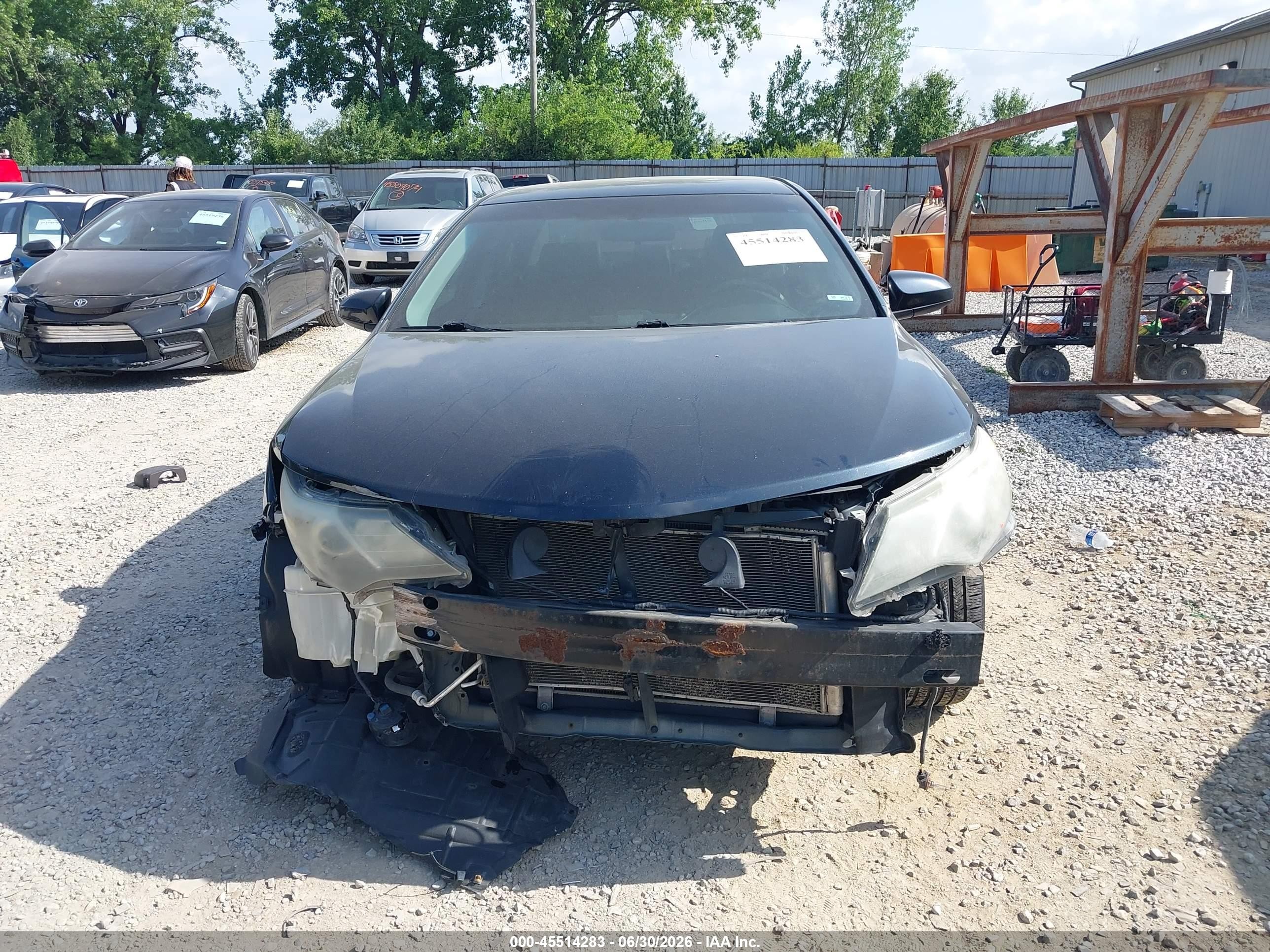 2013 Toyota Camry Se Dark Blue vin: 4T1BF1FK5DU688643