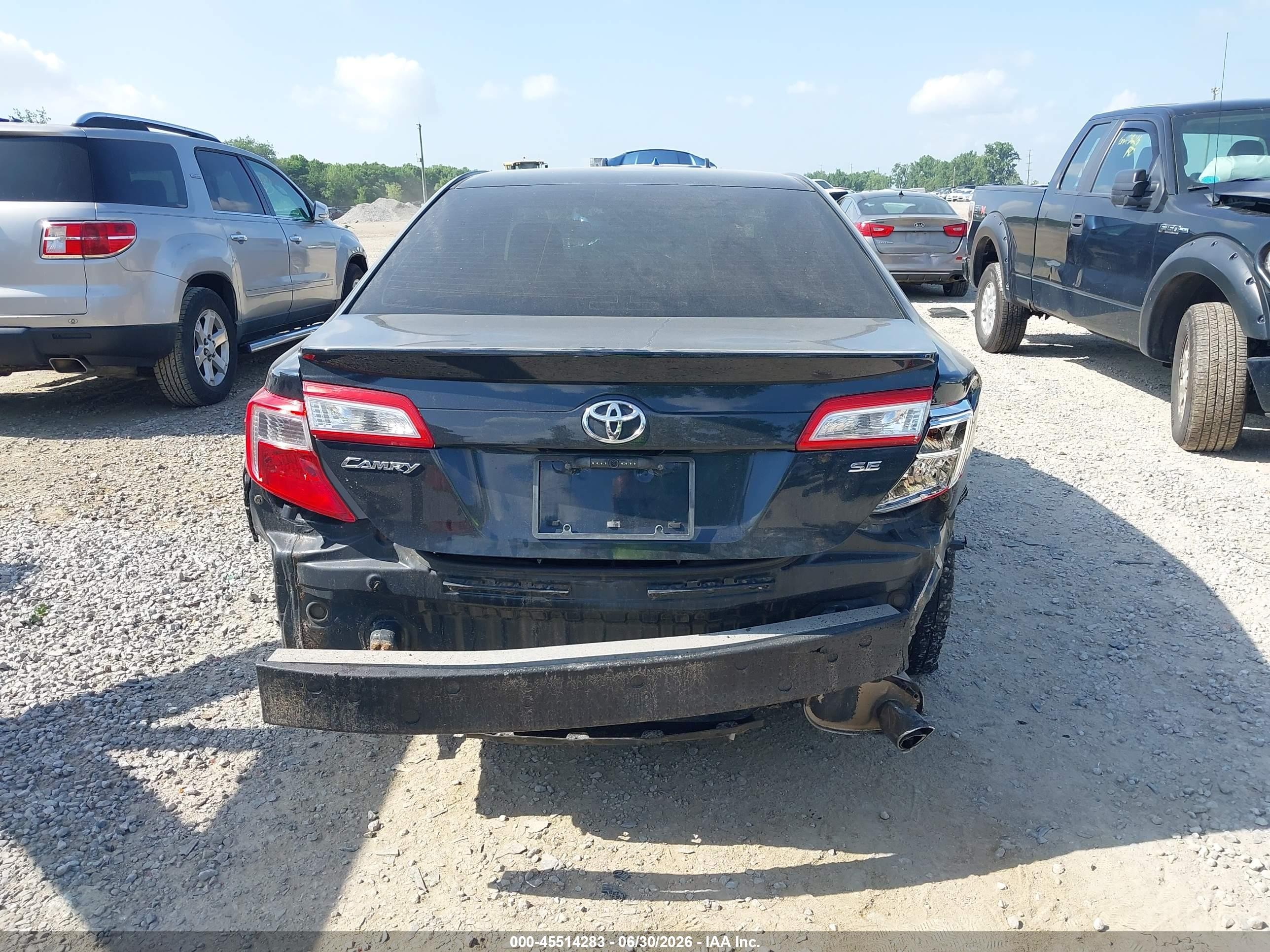 2013 Toyota Camry Se Dark Blue vin: 4T1BF1FK5DU688643