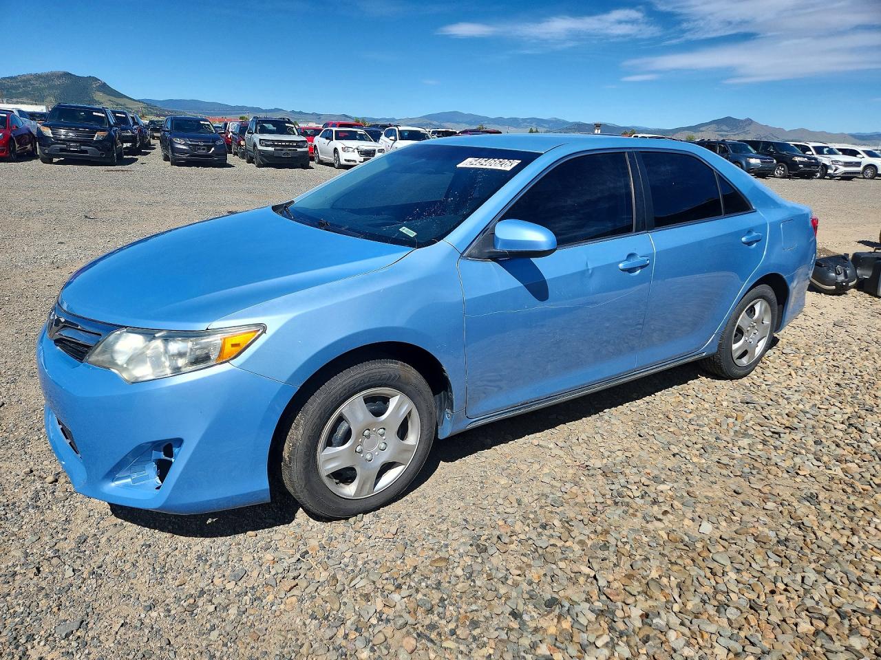 2013 Toyota Camry Le Blue vin: 4T1BF1FK5DU693552