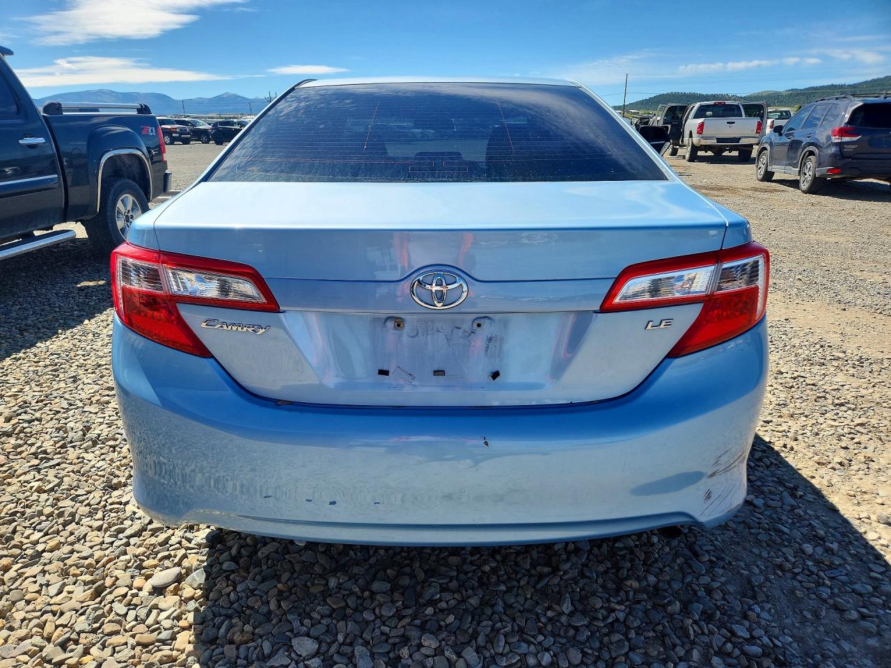 2013 Toyota Camry Le Blue vin: 4T1BF1FK5DU693552
