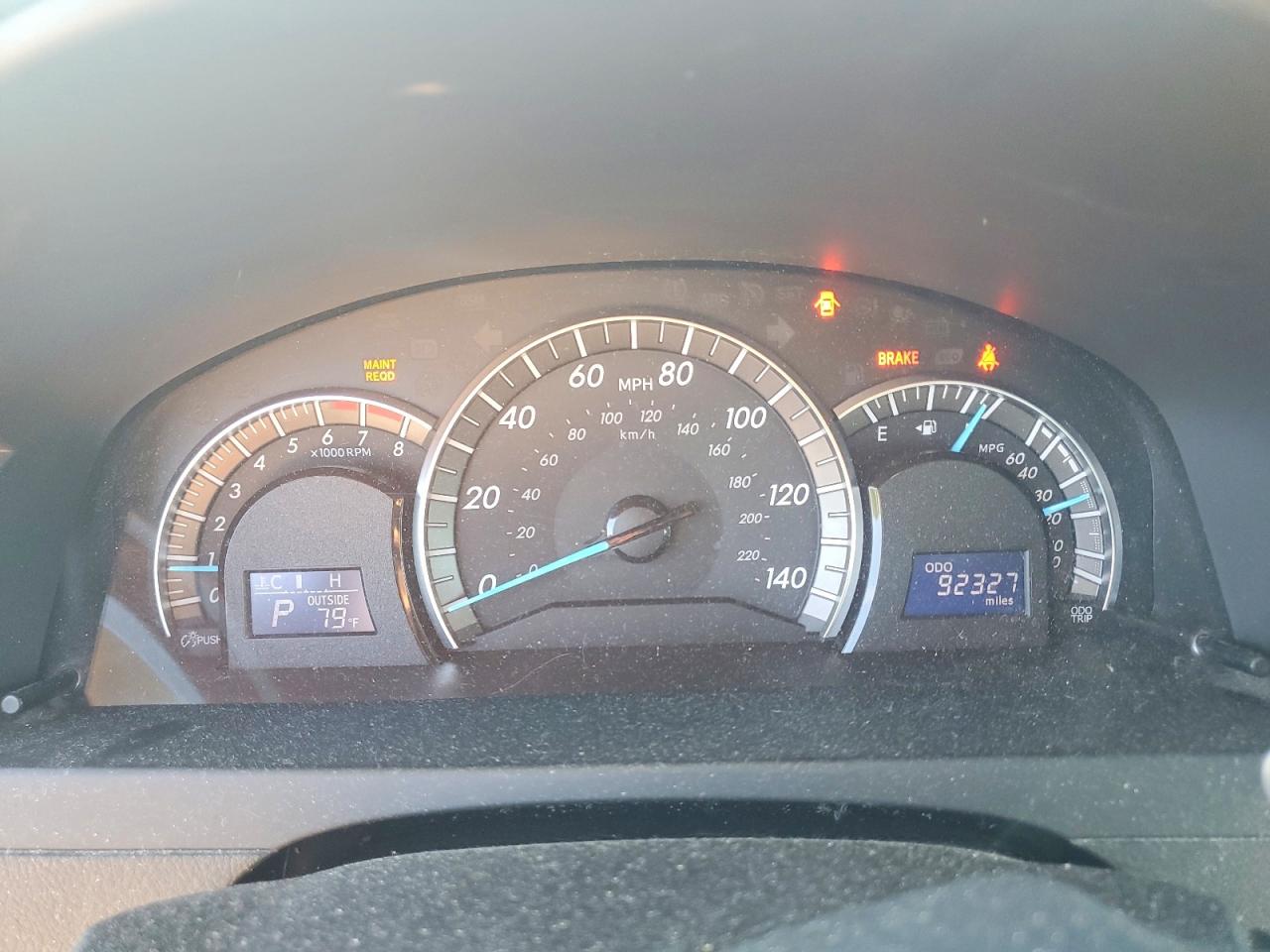 2013 Toyota Camry Se Gray vin: 4T1BF1FK5DU697567