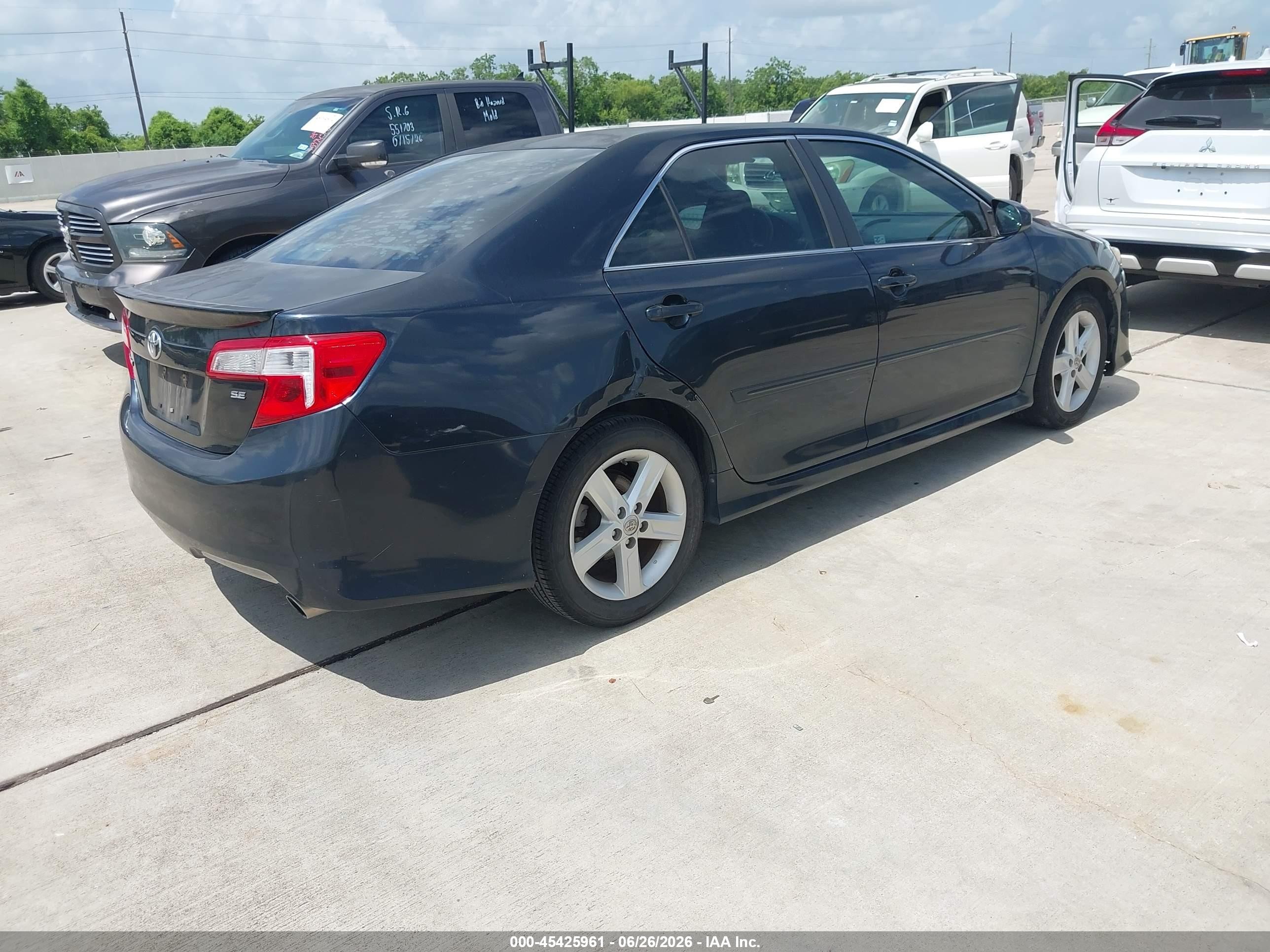 2013 Toyota Camry Se Зеленый vin: 4T1BF1FK5DU700953