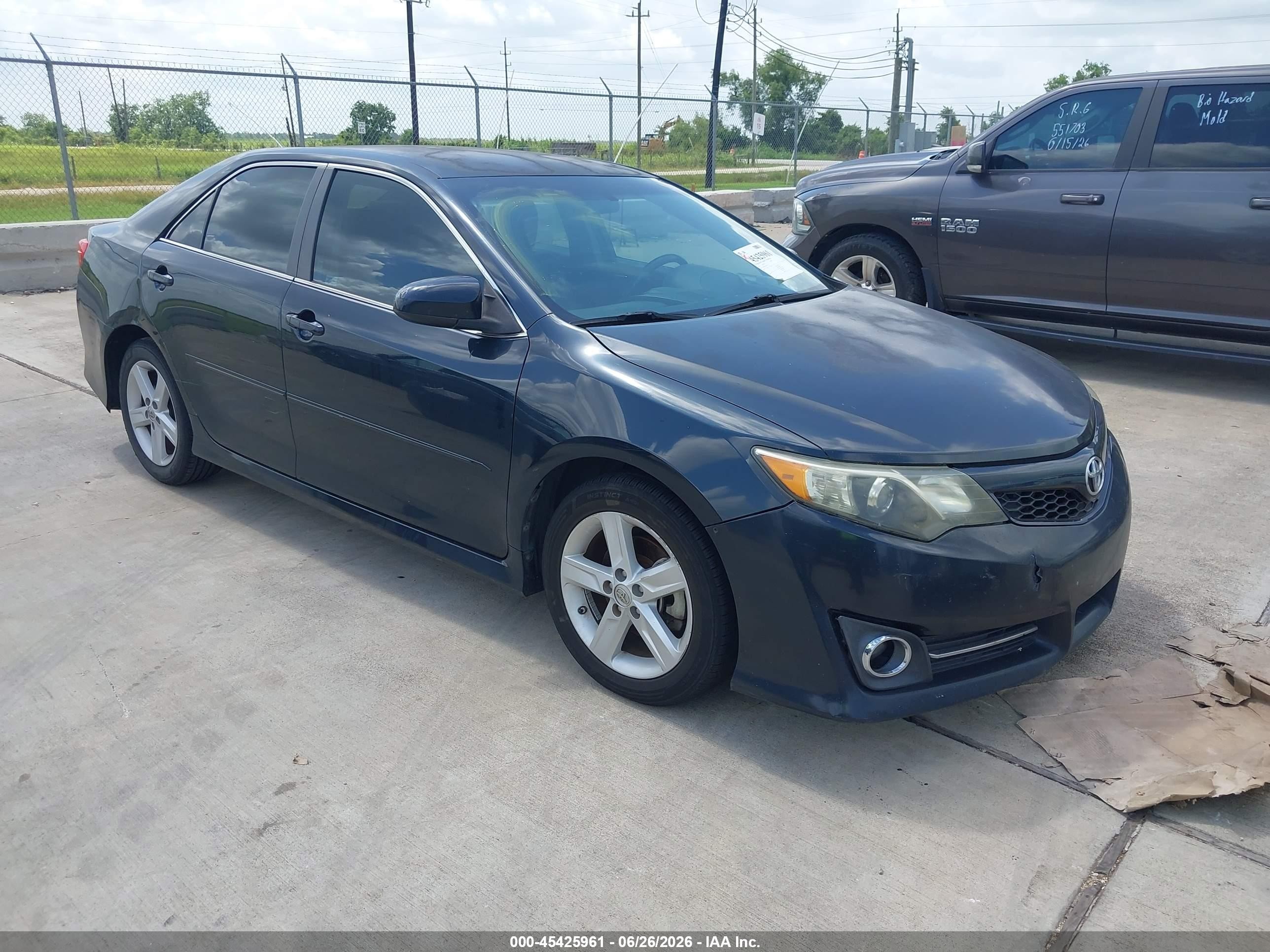 2013 Toyota Camry Se Green vin: 4T1BF1FK5DU700953