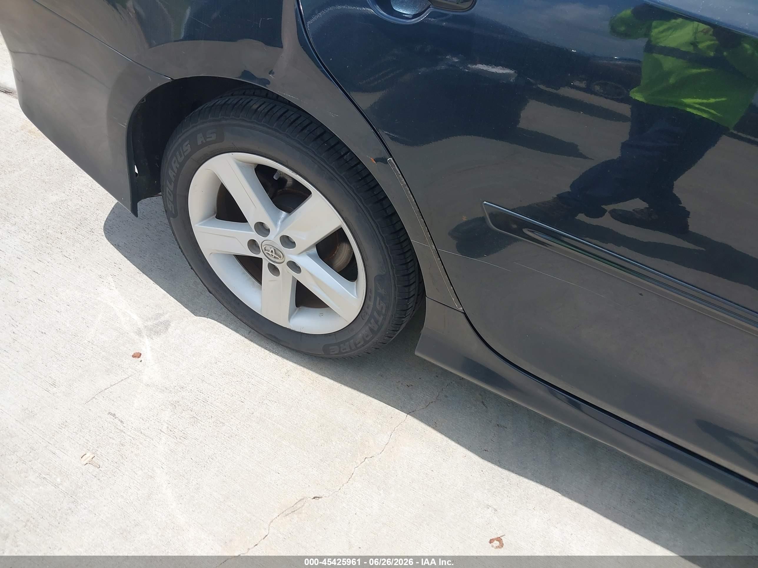 2013 Toyota Camry Se Зеленый vin: 4T1BF1FK5DU700953