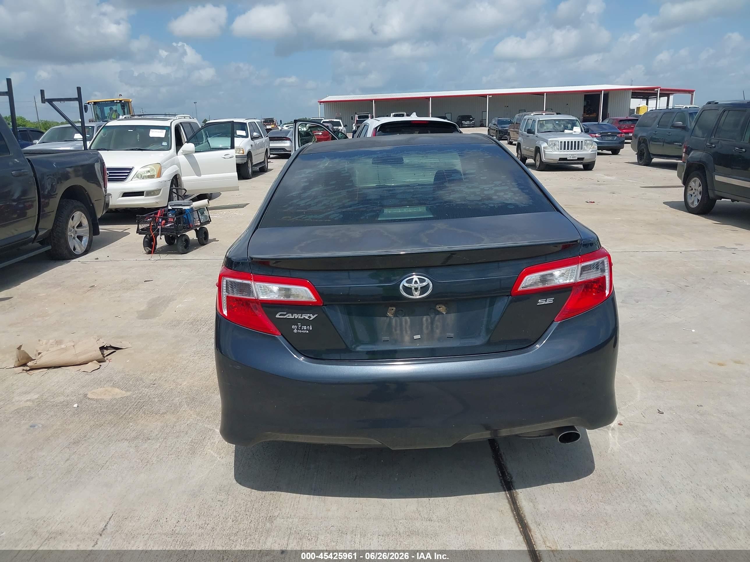2013 Toyota Camry Se Зеленый vin: 4T1BF1FK5DU700953