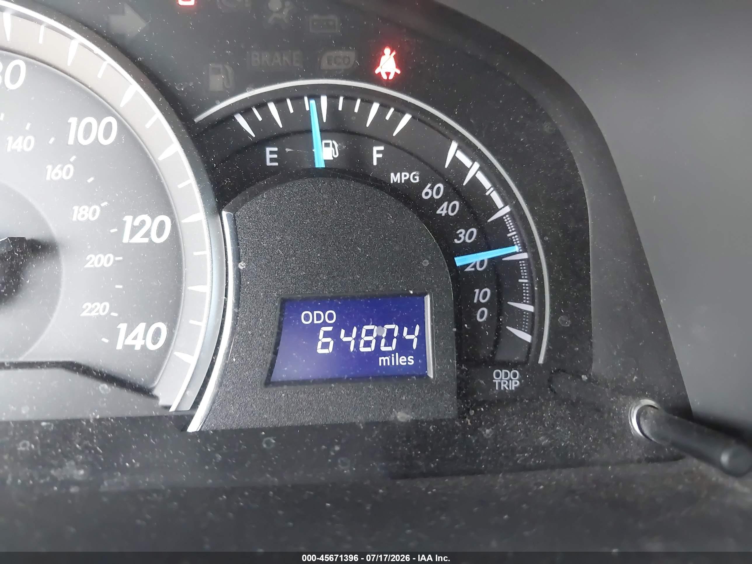 2013 Toyota Camry Le Green vin: 4T1BF1FK5DU704677
