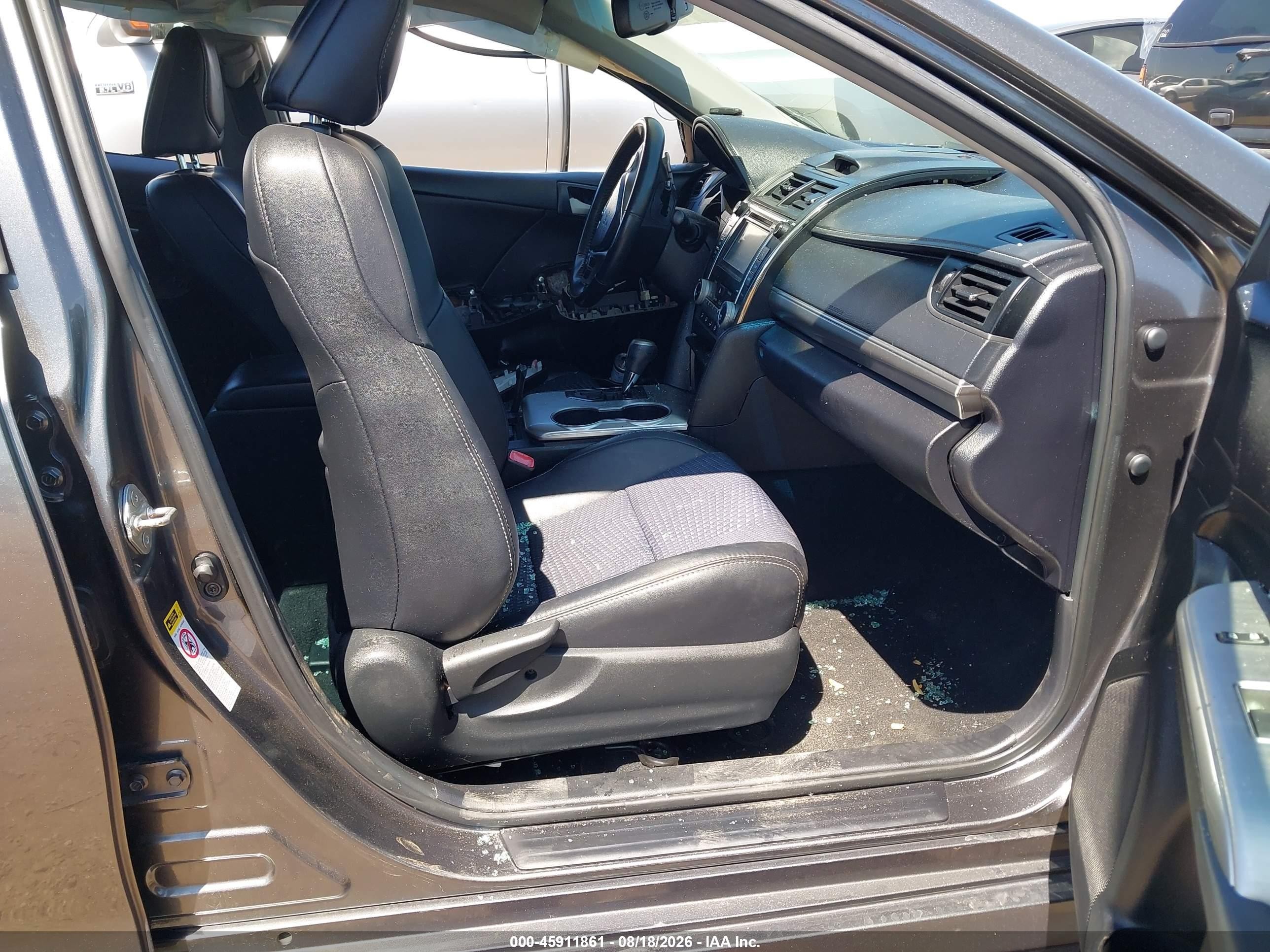 2013 Toyota Camry Se Серый vin: 4T1BF1FK5DU709362