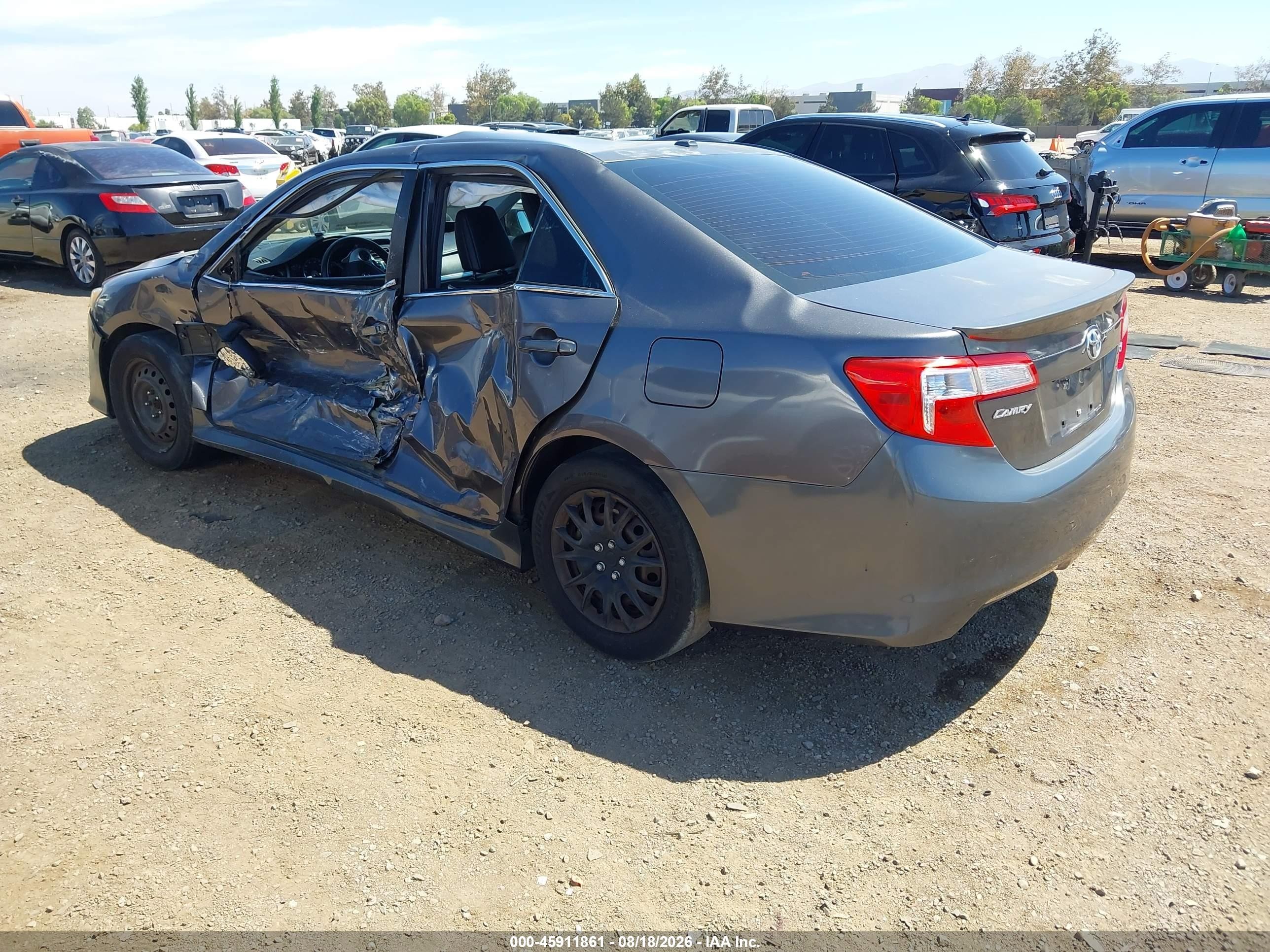2013 Toyota Camry Se Серый vin: 4T1BF1FK5DU709362