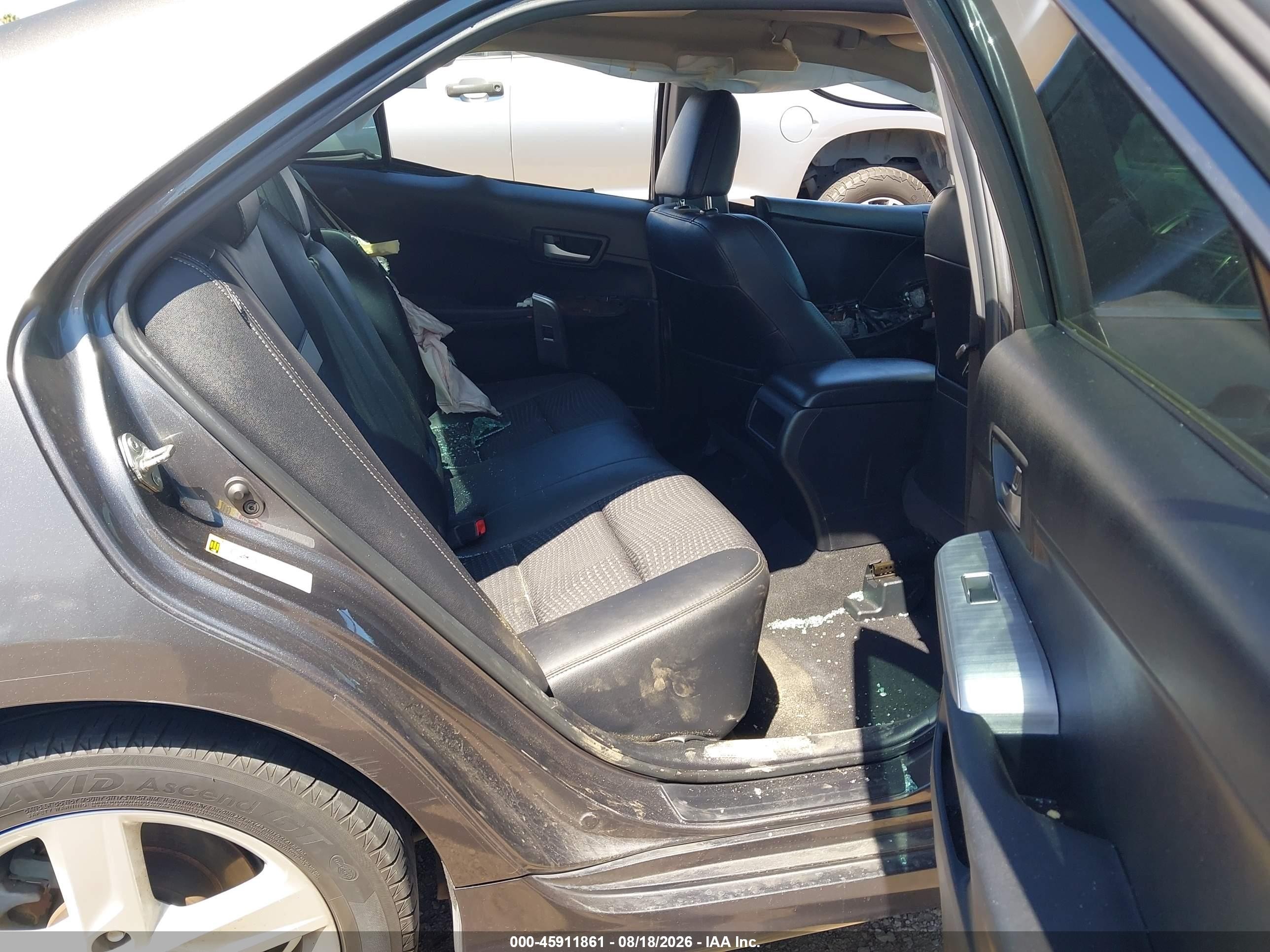 2013 Toyota Camry Se Серый vin: 4T1BF1FK5DU709362