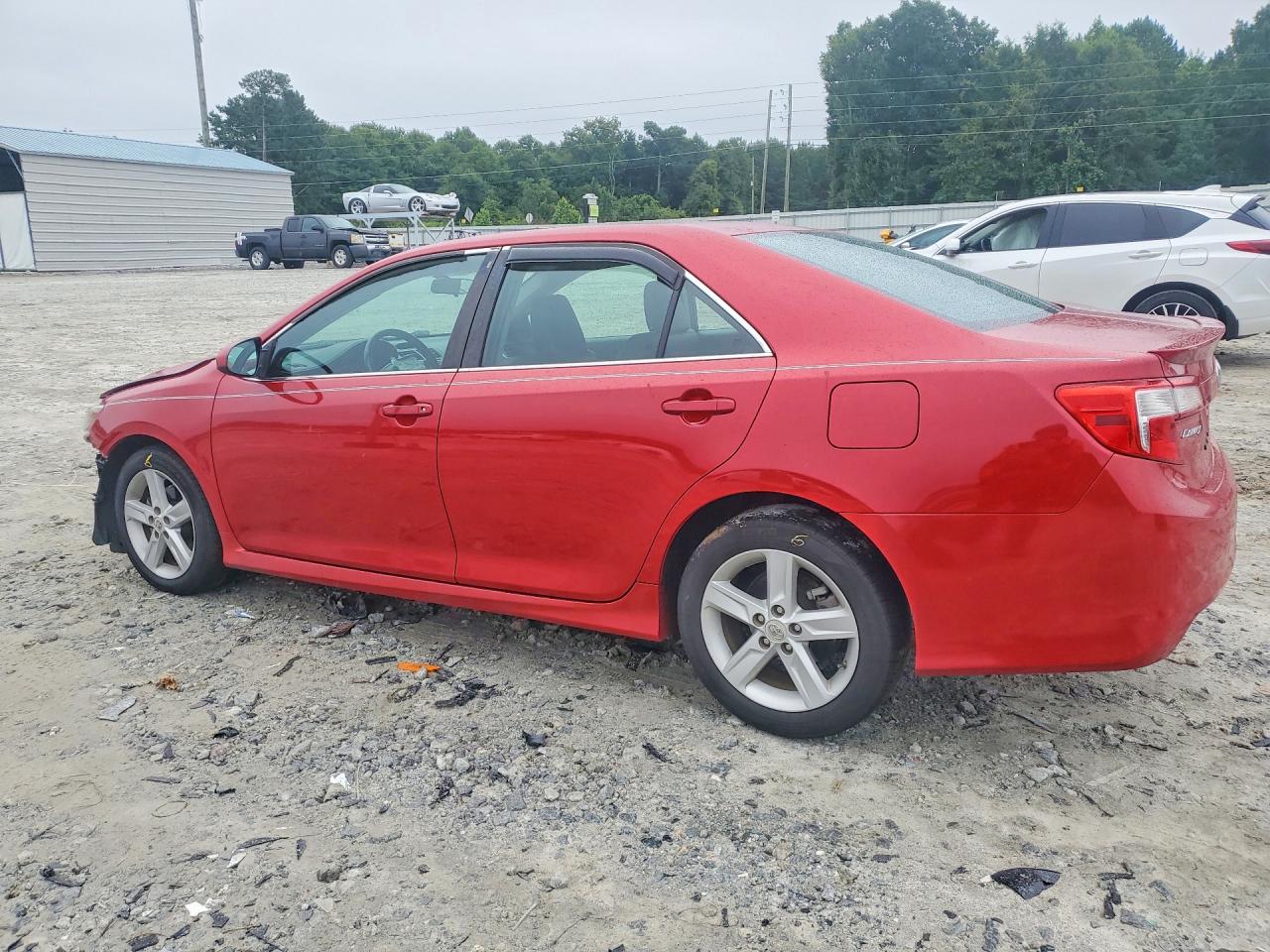 2013 Toyota Camry Se Red vin: 4T1BF1FK5DU709684