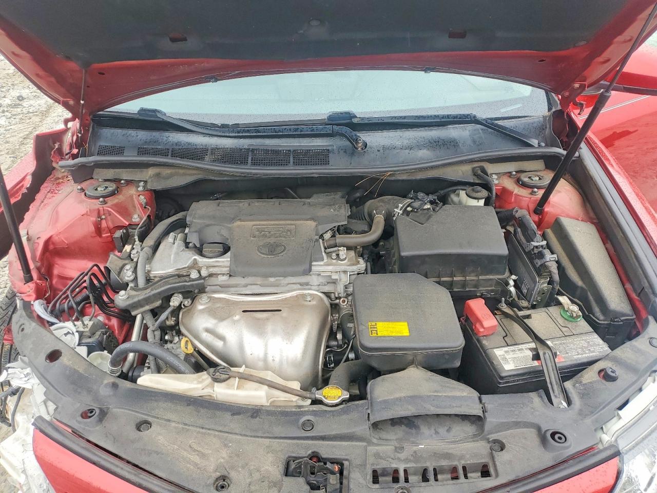 2013 Toyota Camry Se Red vin: 4T1BF1FK5DU709684