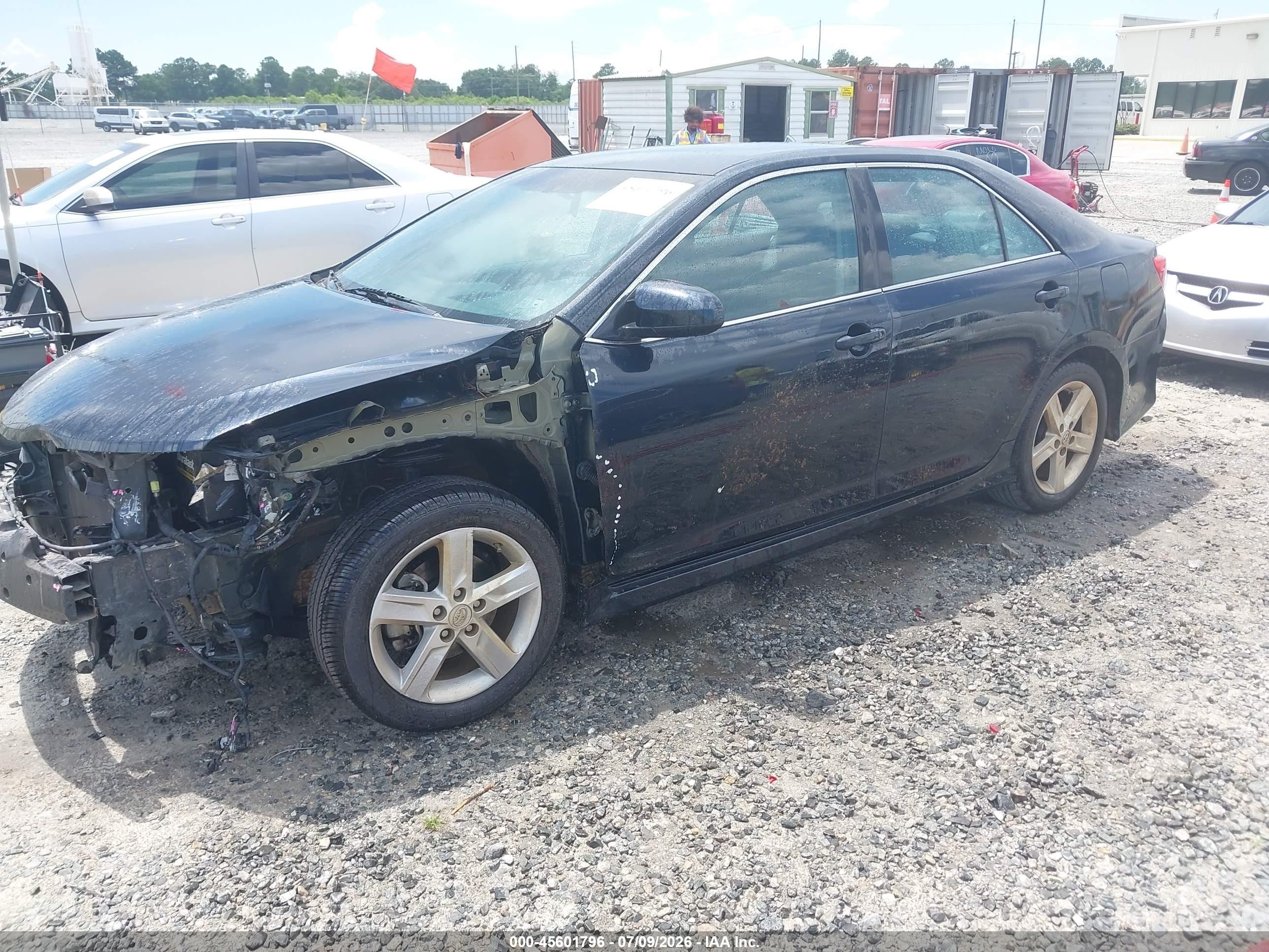 2013 Toyota Camry Se Black vin: 4T1BF1FK5DU722533