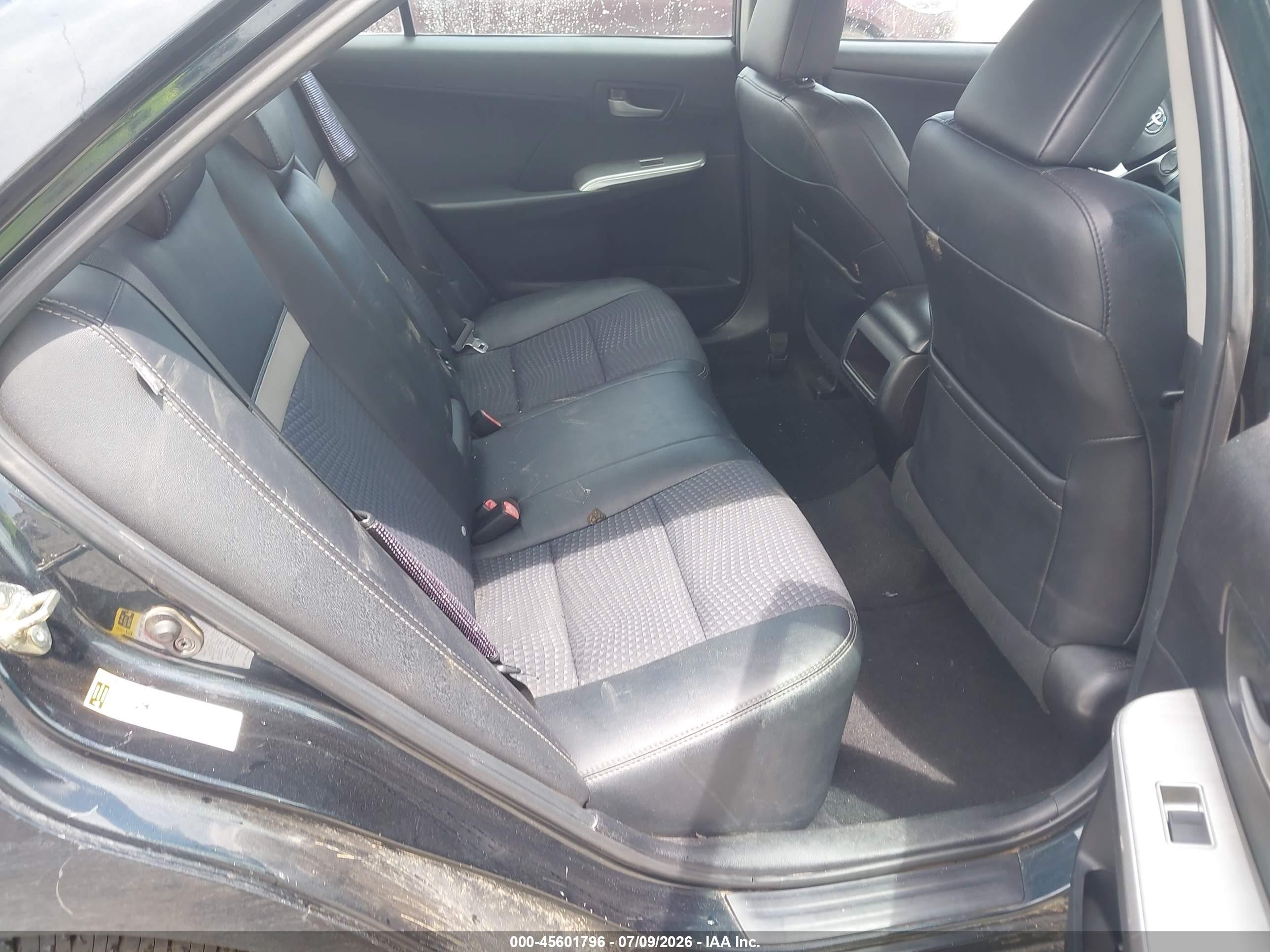 2013 Toyota Camry Se Black vin: 4T1BF1FK5DU722533