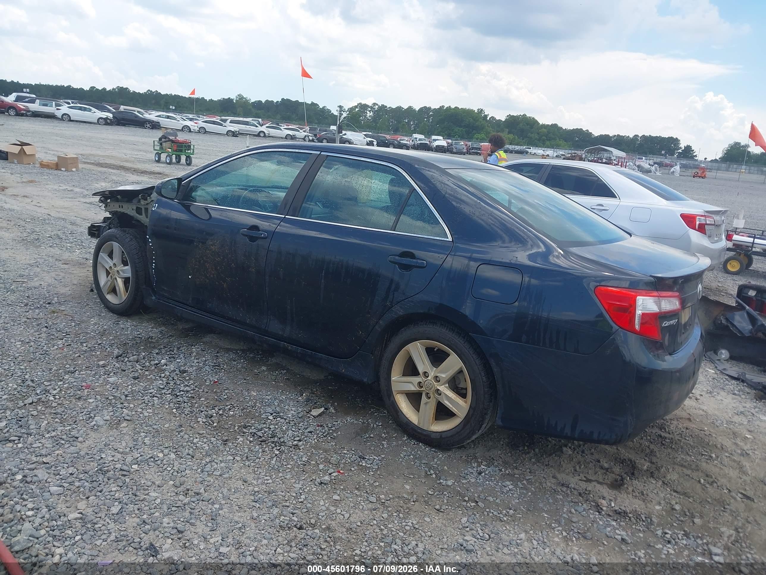 2013 Toyota Camry Se Black vin: 4T1BF1FK5DU722533