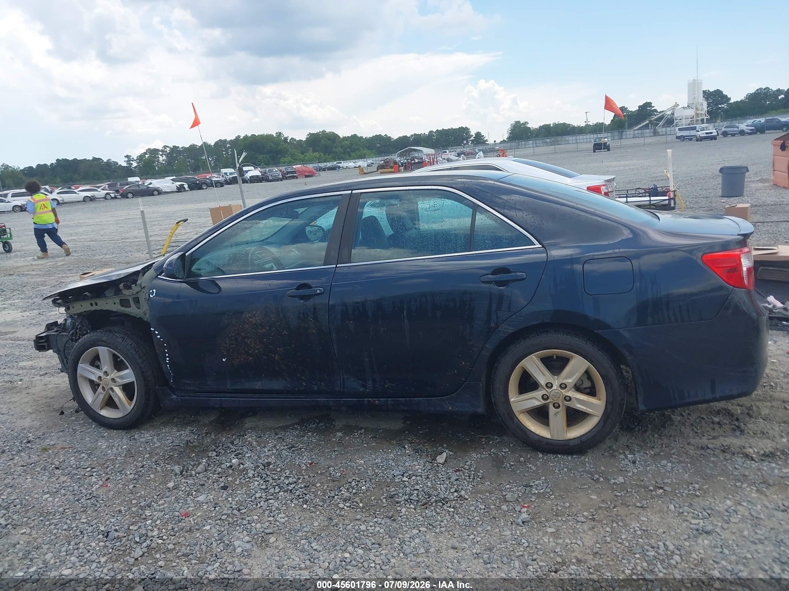 2013 Toyota Camry Se Black vin: 4T1BF1FK5DU722533