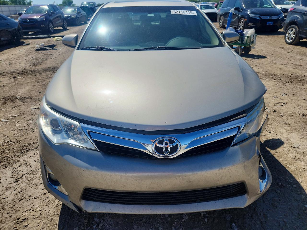 2013 Toyota Camry Xle Желто-коричневый vin: 4T1BF1FK5DU724458