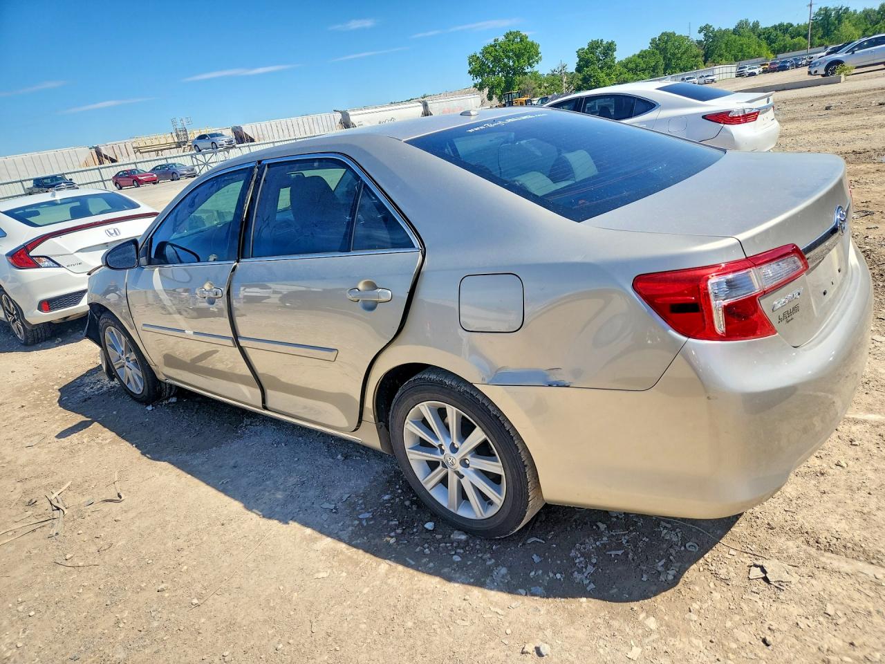 2013 Toyota Camry Xle Желто-коричневый vin: 4T1BF1FK5DU724458