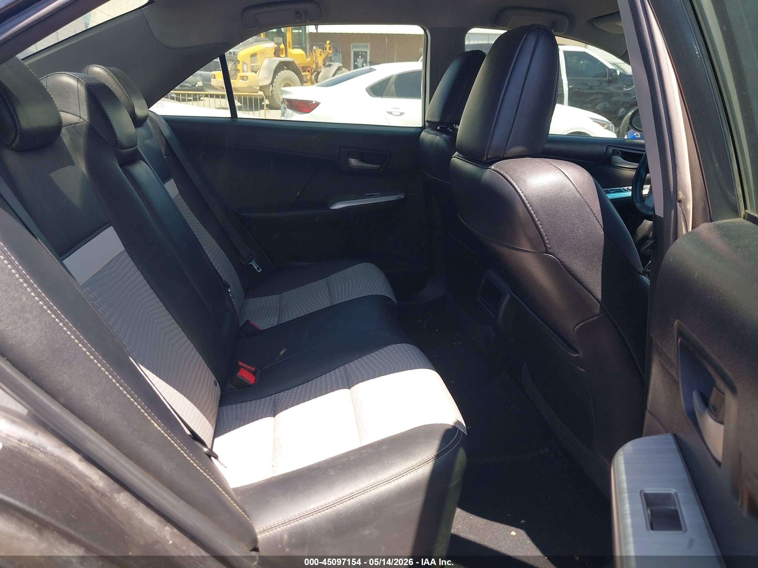 2014 Toyota Camry Se Gray vin: 4T1BF1FK5EU304569