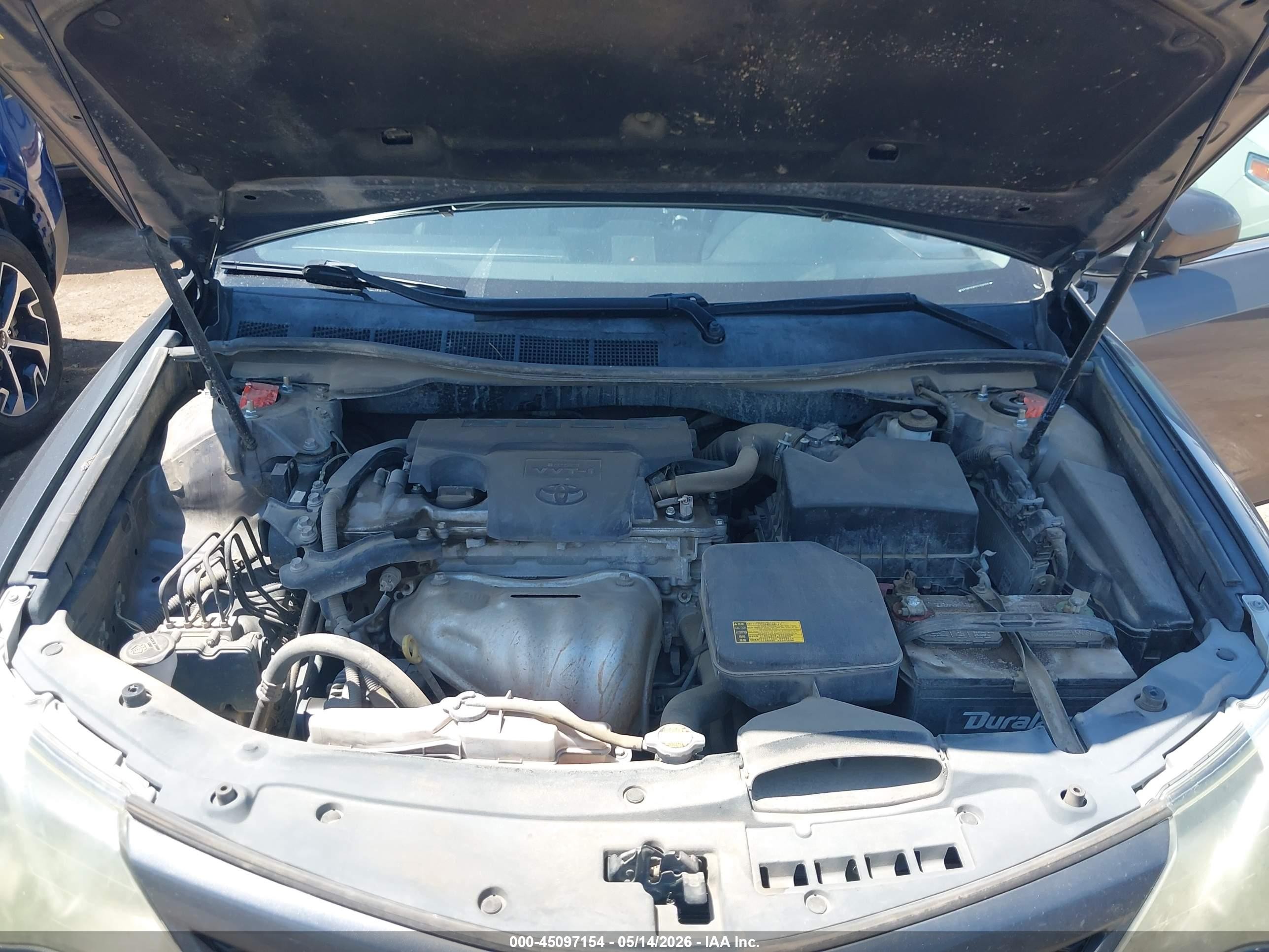 2014 Toyota Camry Se Gray vin: 4T1BF1FK5EU304569