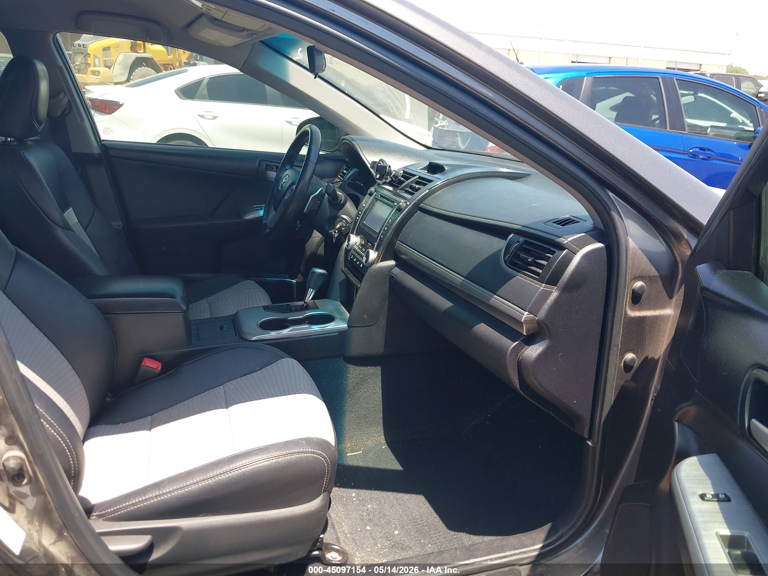2014 Toyota Camry Se Gray vin: 4T1BF1FK5EU304569