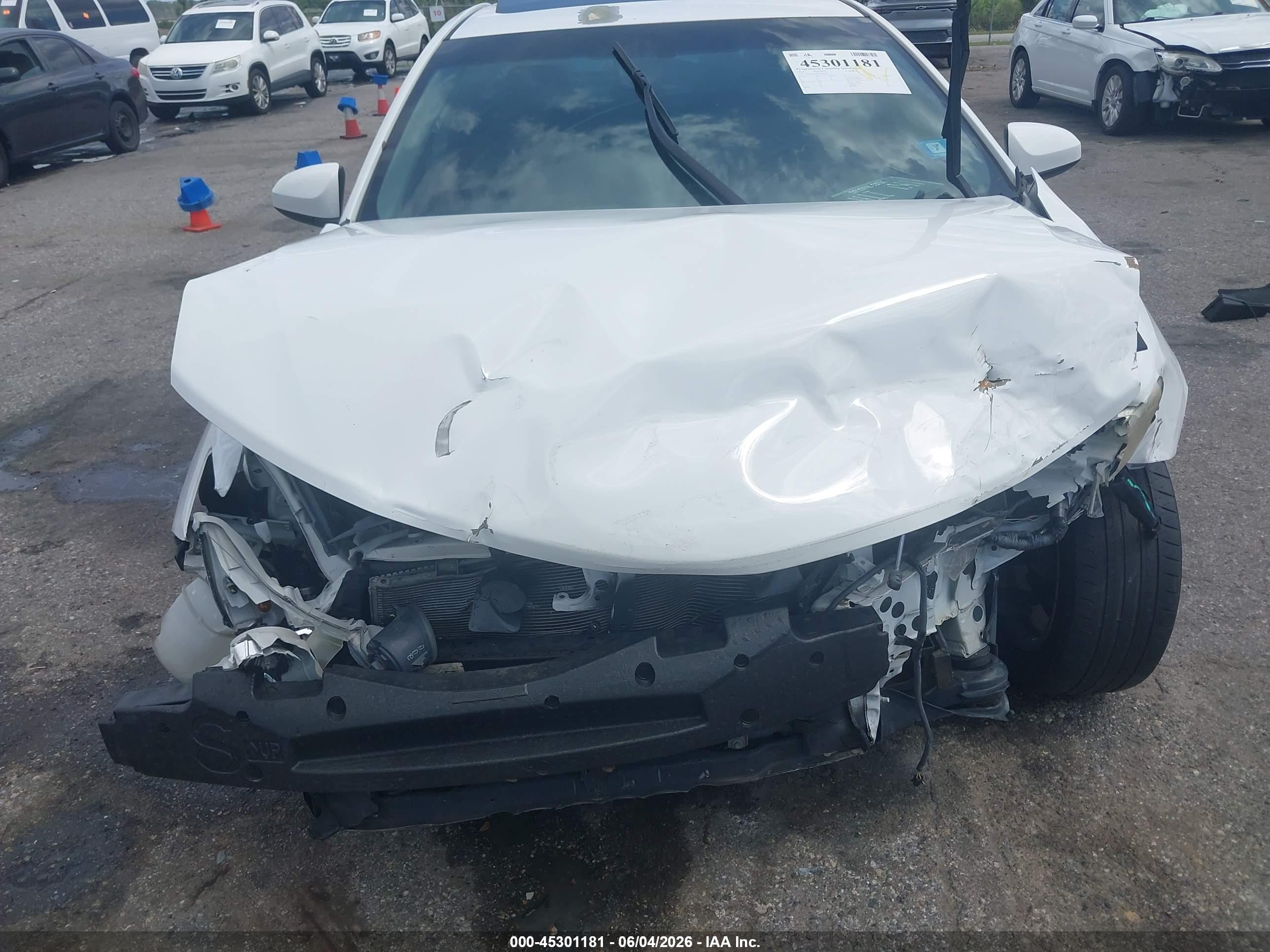 2014 Toyota Camry Se White vin: 4T1BF1FK5EU306547
