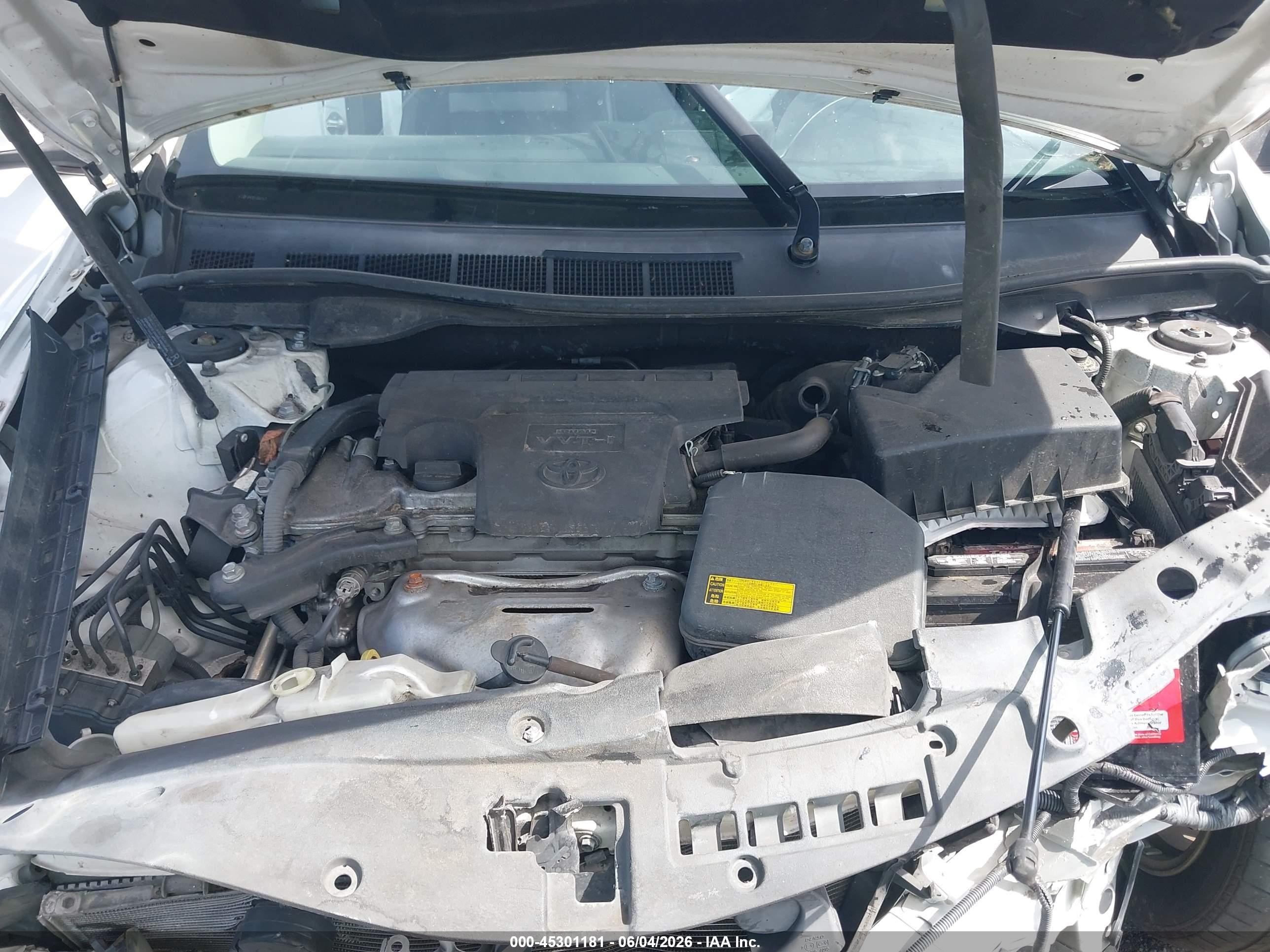 2014 Toyota Camry Se White vin: 4T1BF1FK5EU306547