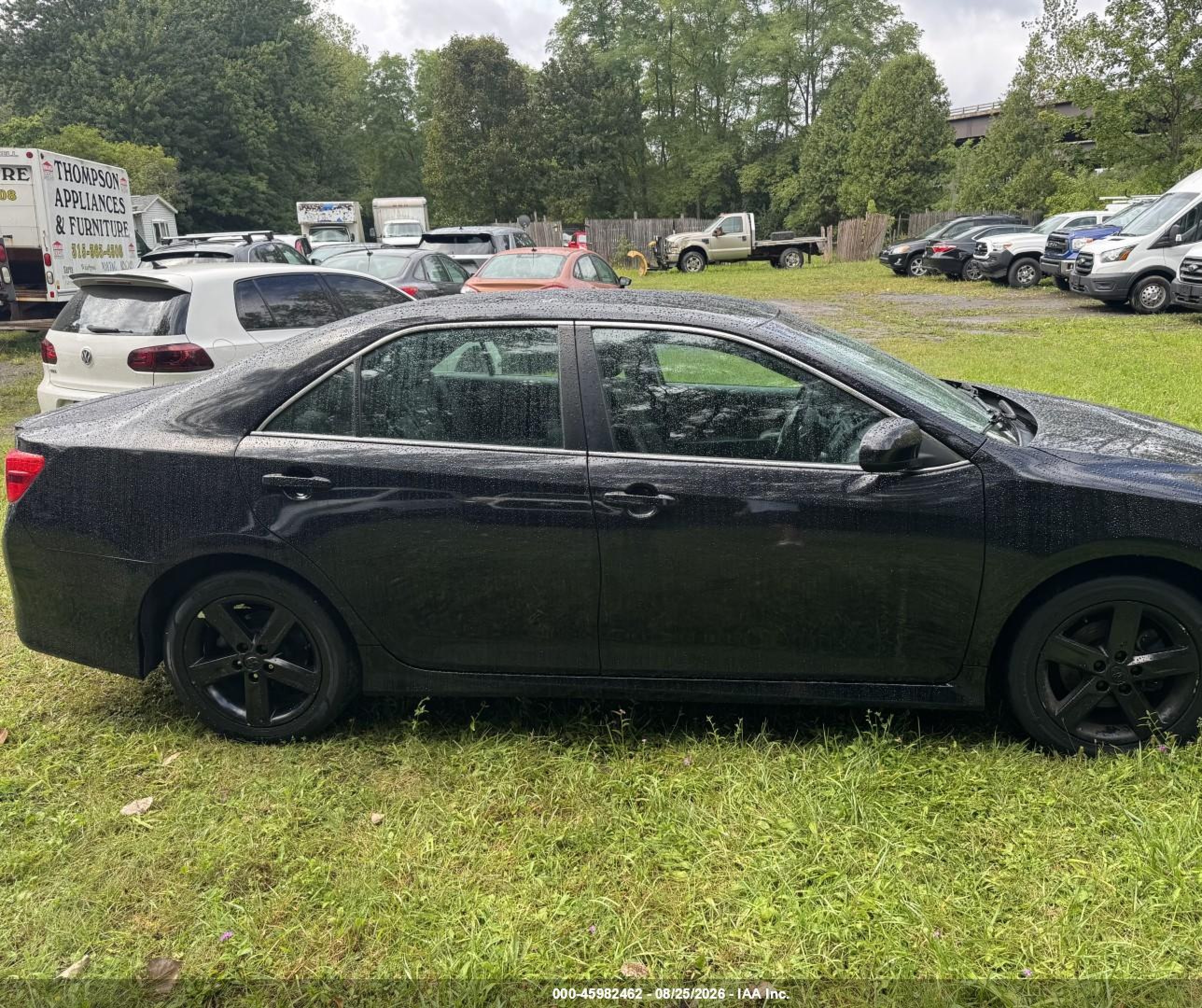 2014 Toyota Camry Se Черный vin: 4T1BF1FK5EU311196