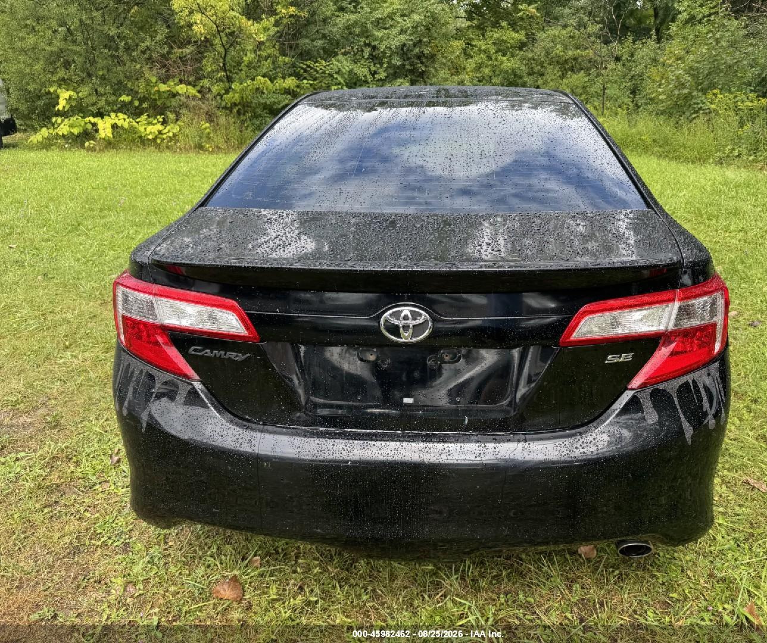 2014 Toyota Camry Se Черный vin: 4T1BF1FK5EU311196