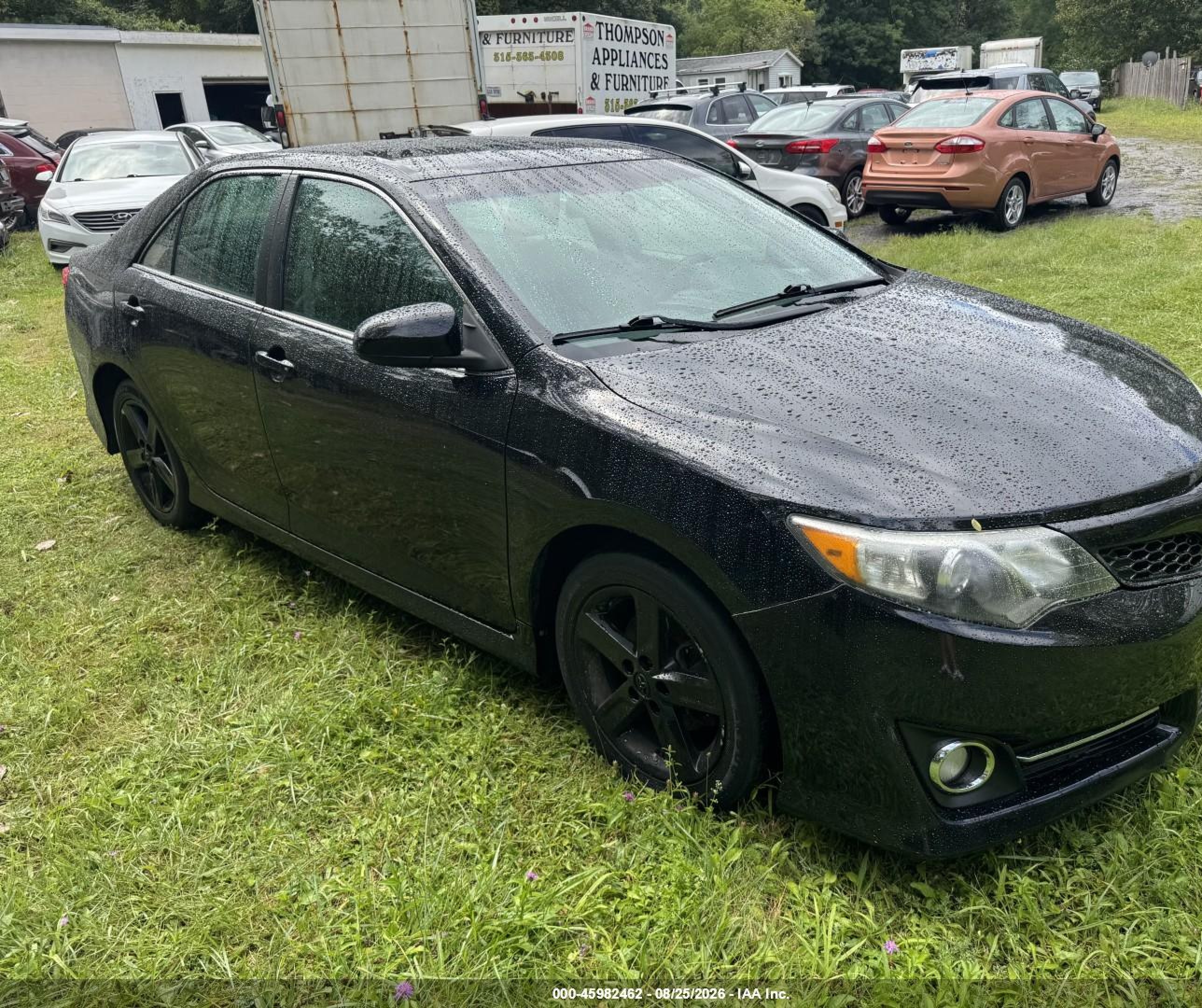 2014 Toyota Camry Se Черный vin: 4T1BF1FK5EU311196
