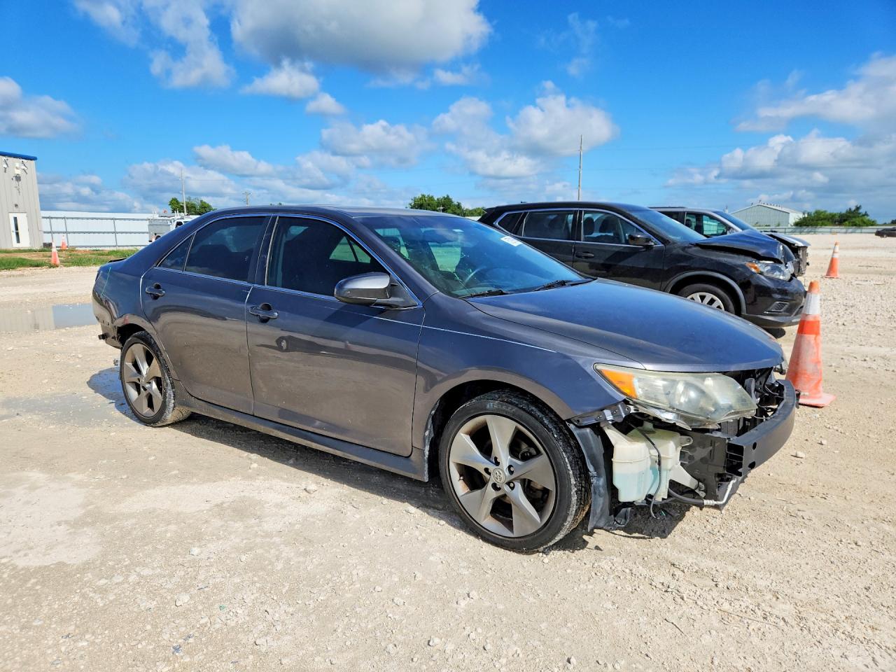 2014 Toyota Camry Se Sport Gray vin: 4T1BF1FK5EU314440