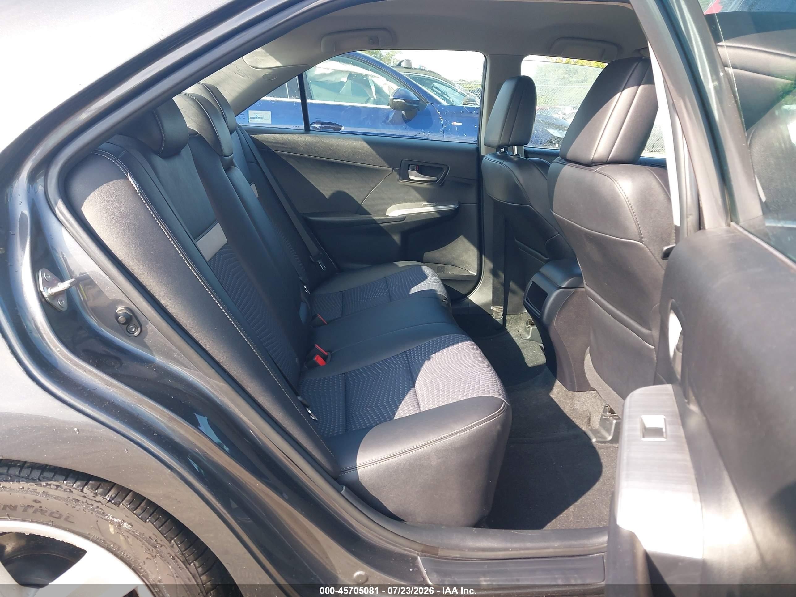 2014 Toyota Camry Se Серый vin: 4T1BF1FK5EU321100
