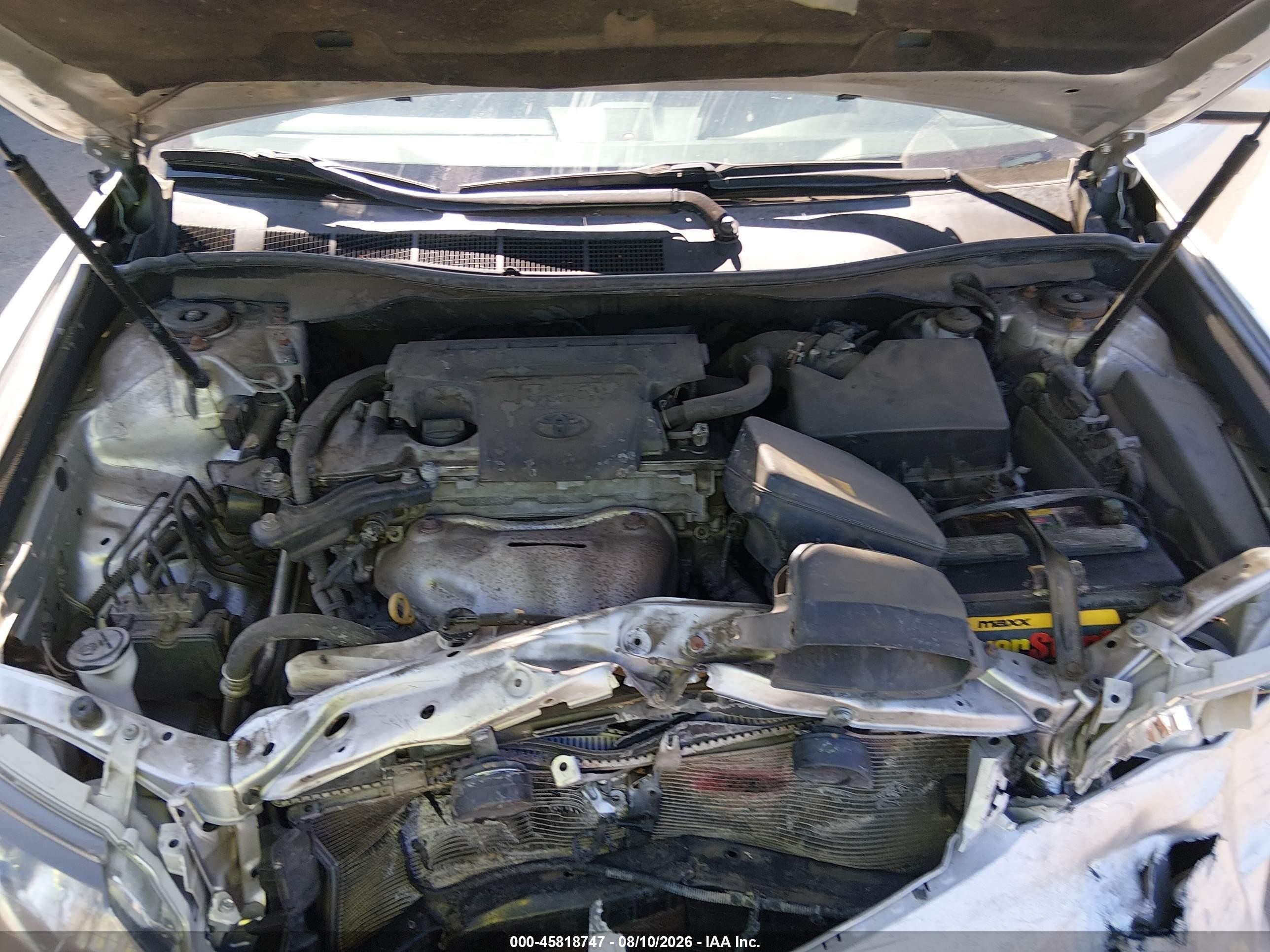 2014 Toyota Camry Se Silver vin: 4T1BF1FK5EU324515