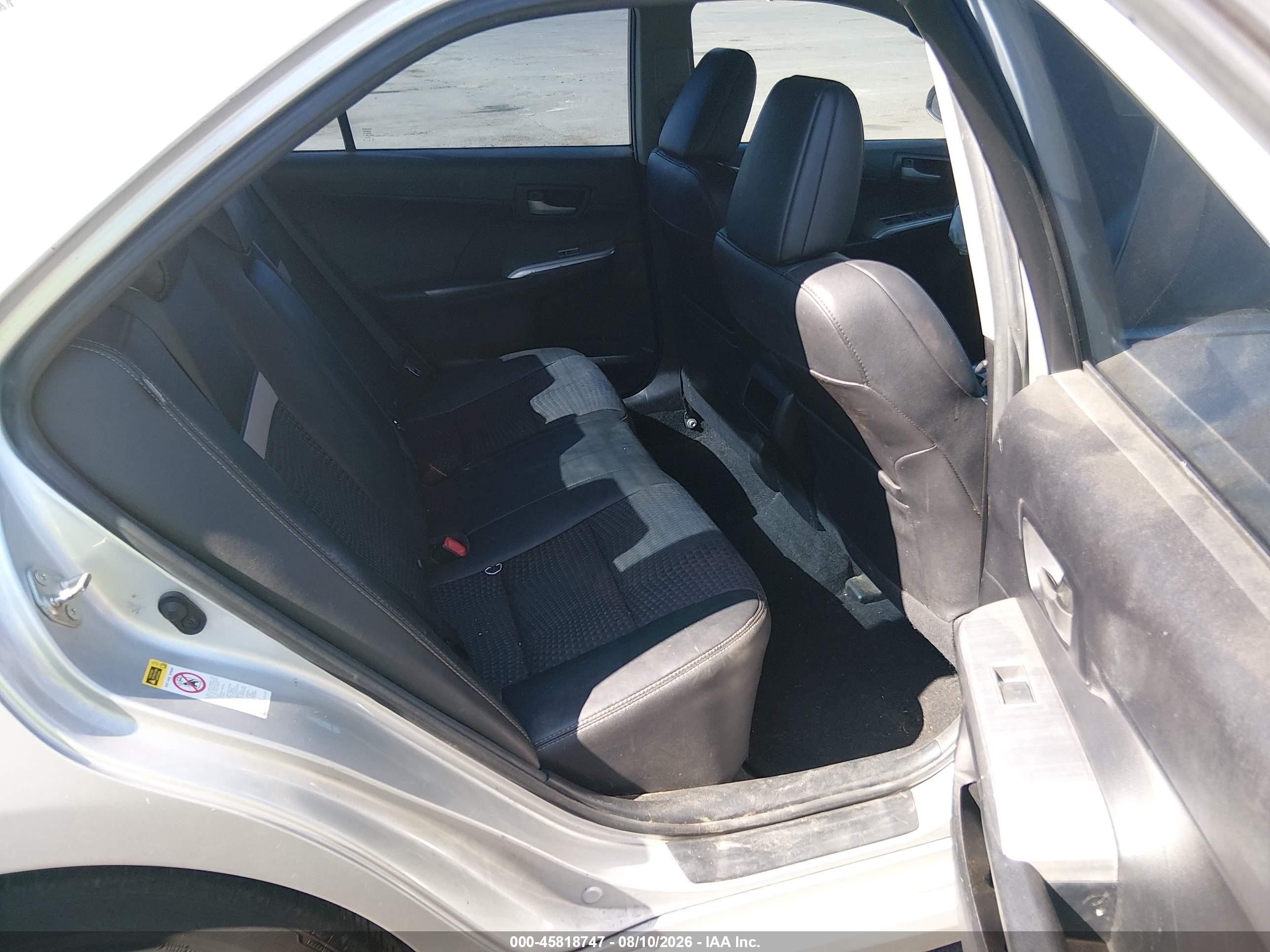 2014 Toyota Camry Se Silver vin: 4T1BF1FK5EU324515