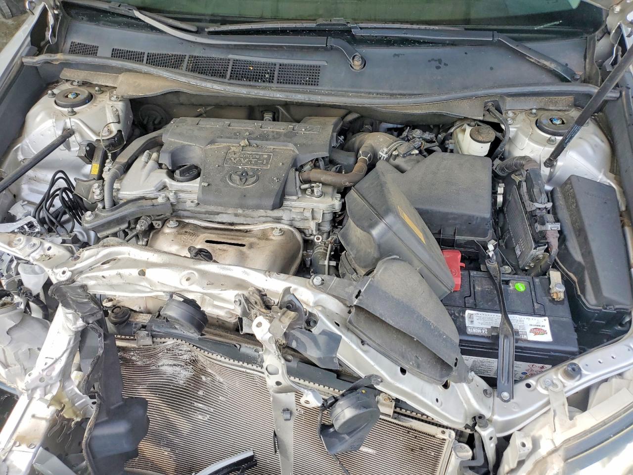 2014 Toyota Camry Se Silver vin: 4T1BF1FK5EU324644