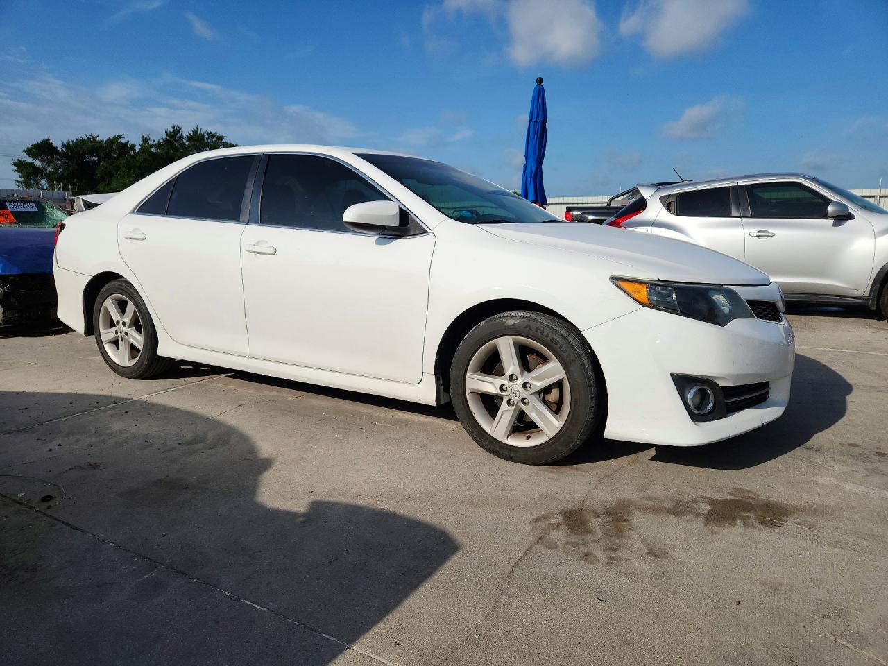 2014 Toyota Camry Se Белый vin: 4T1BF1FK5EU329570
