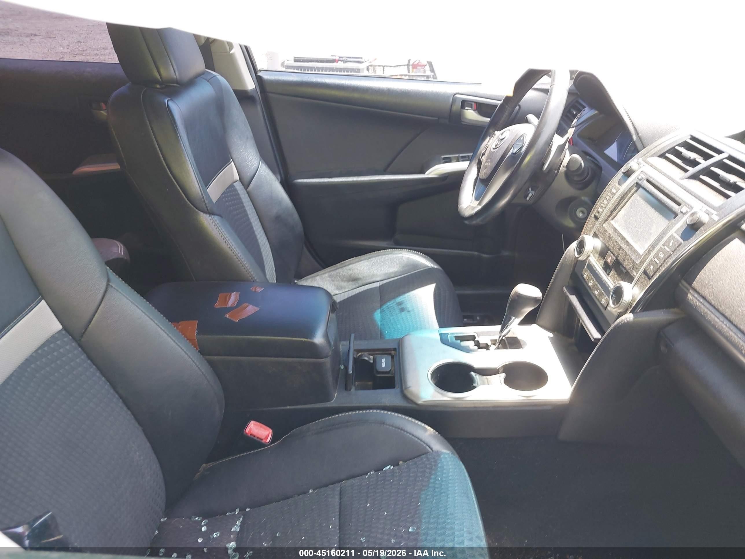 2014 Toyota Camry L/se/le/xle Черный vin: 4T1BF1FK5EU339547