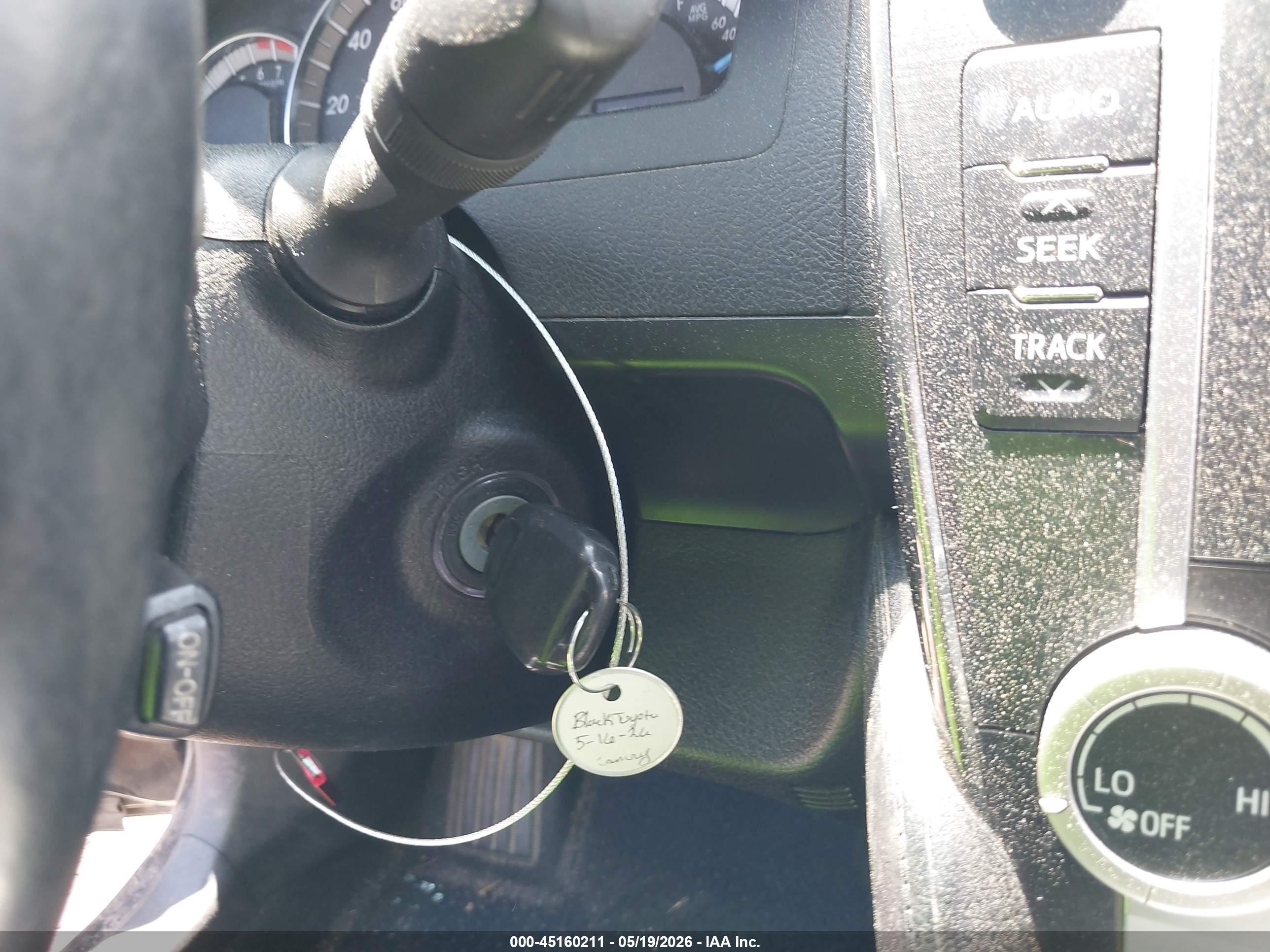 2014 Toyota Camry L/se/le/xle Черный vin: 4T1BF1FK5EU339547