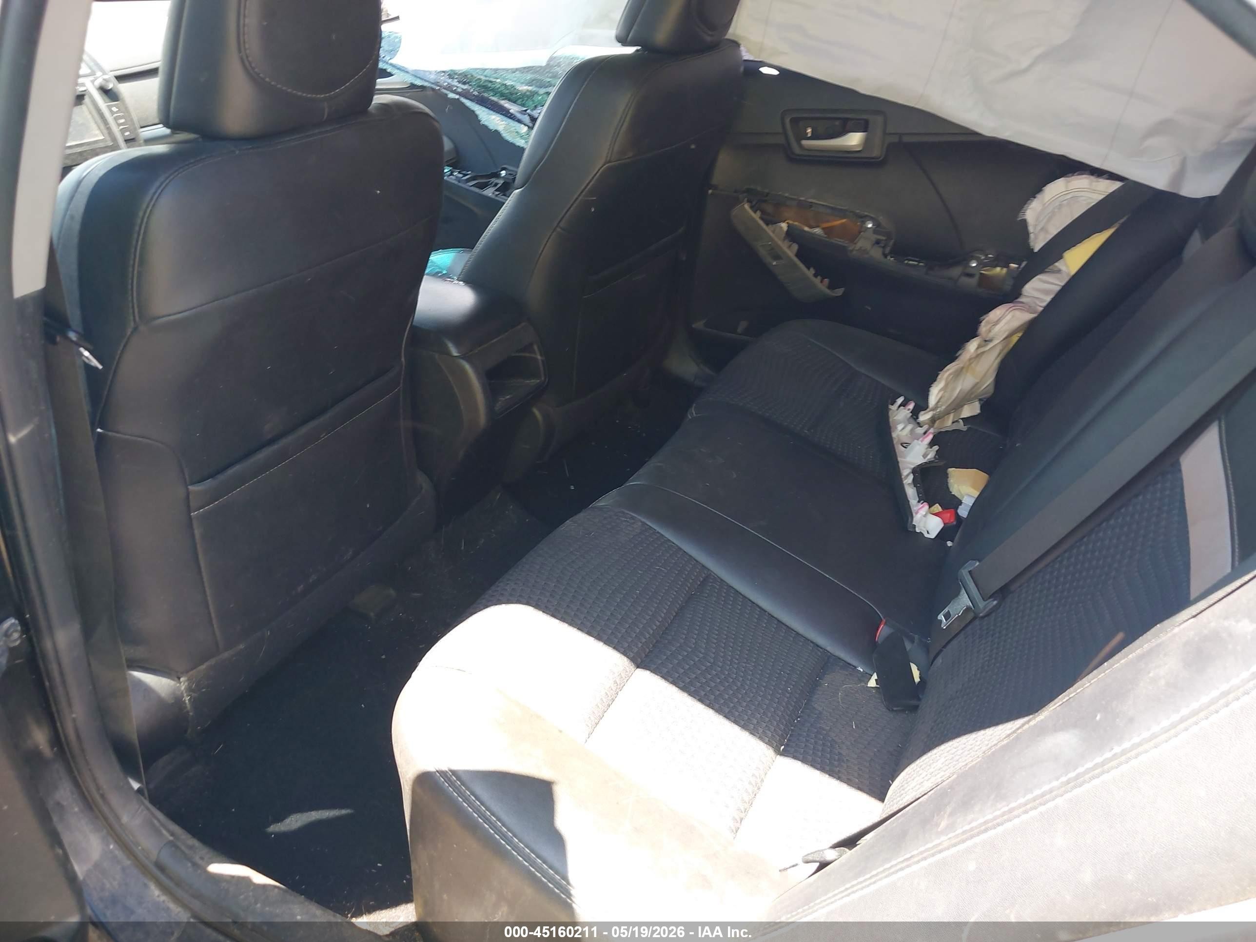 2014 Toyota Camry L/se/le/xle Черный vin: 4T1BF1FK5EU339547
