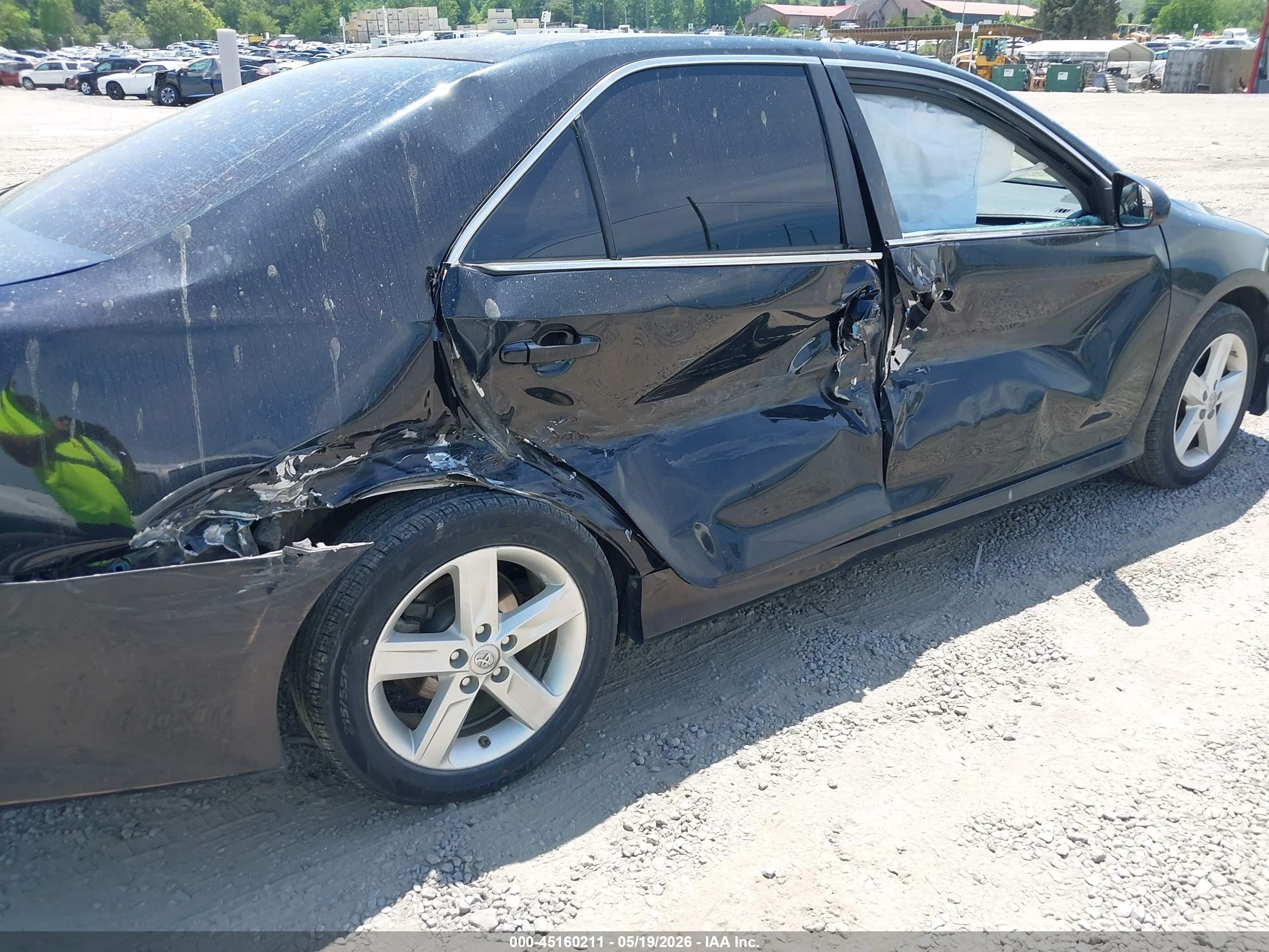 2014 Toyota Camry L/se/le/xle Черный vin: 4T1BF1FK5EU339547