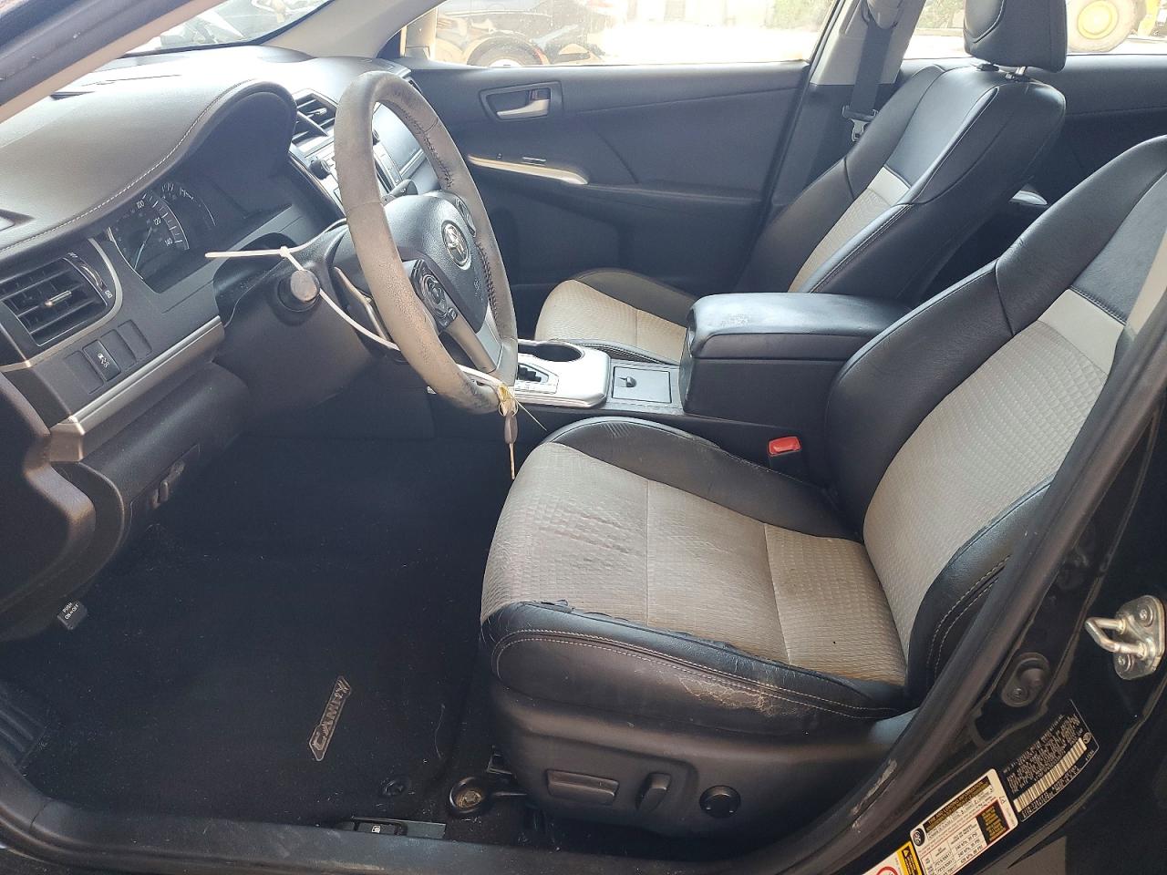 2014 Toyota Camry Se Black vin: 4T1BF1FK5EU339774