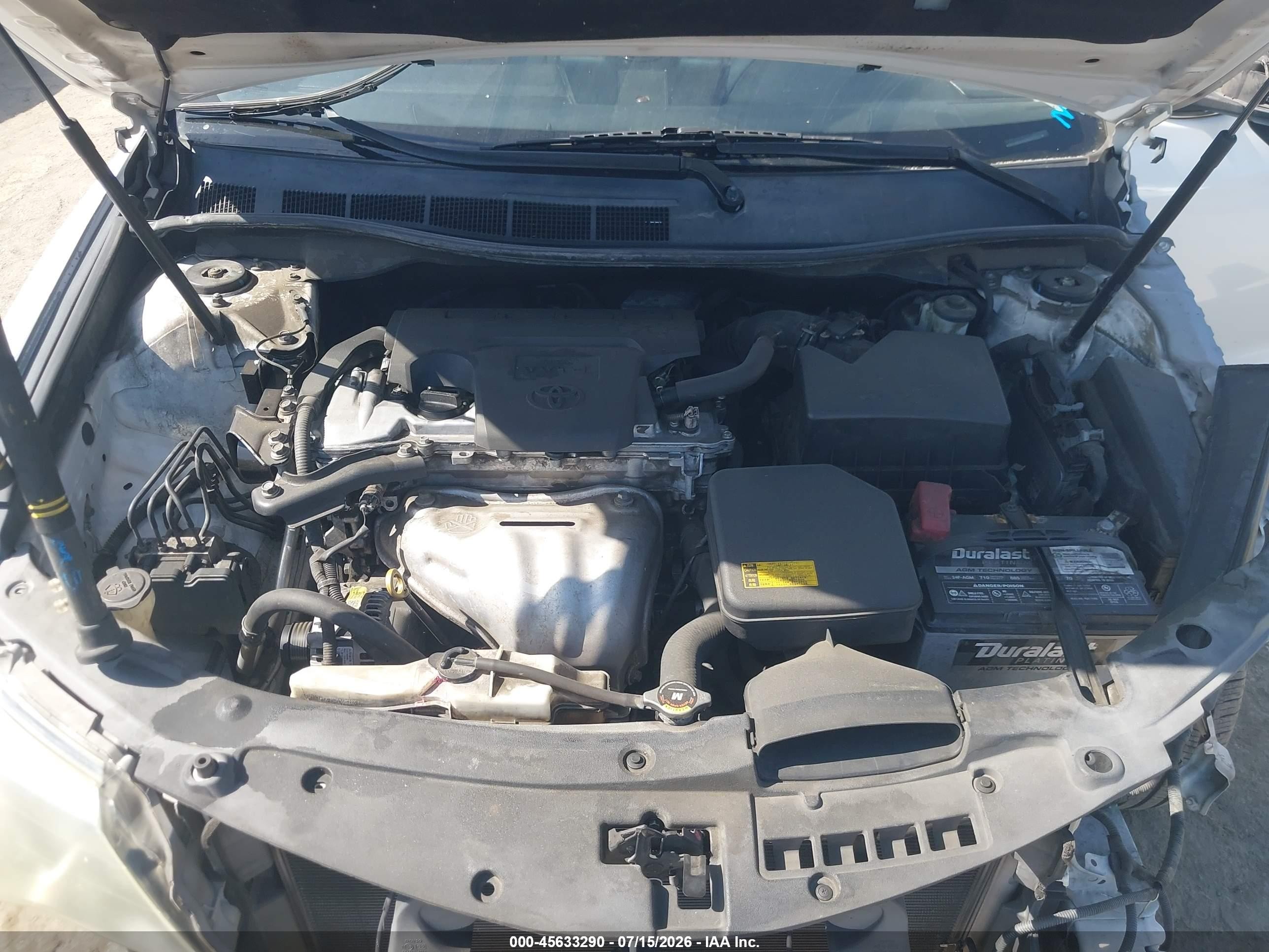 2014 Toyota Camry Se White vin: 4T1BF1FK5EU341315