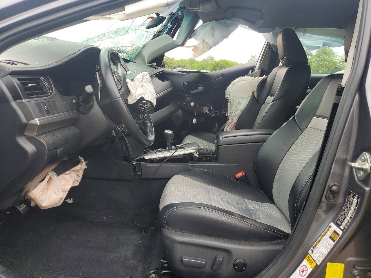 2014 Toyota Camry Se Серый vin: 4T1BF1FK5EU341332