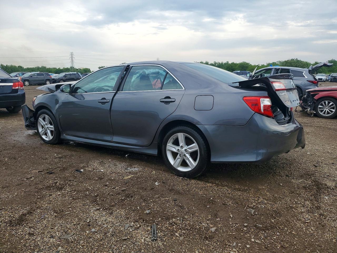 2014 Toyota Camry Se Серый vin: 4T1BF1FK5EU341332