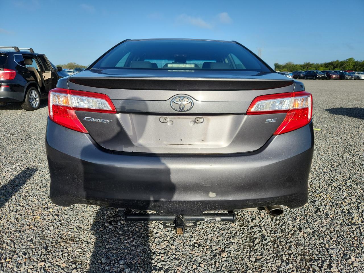 2014 Toyota Camry Se Gray vin: 4T1BF1FK5EU342674