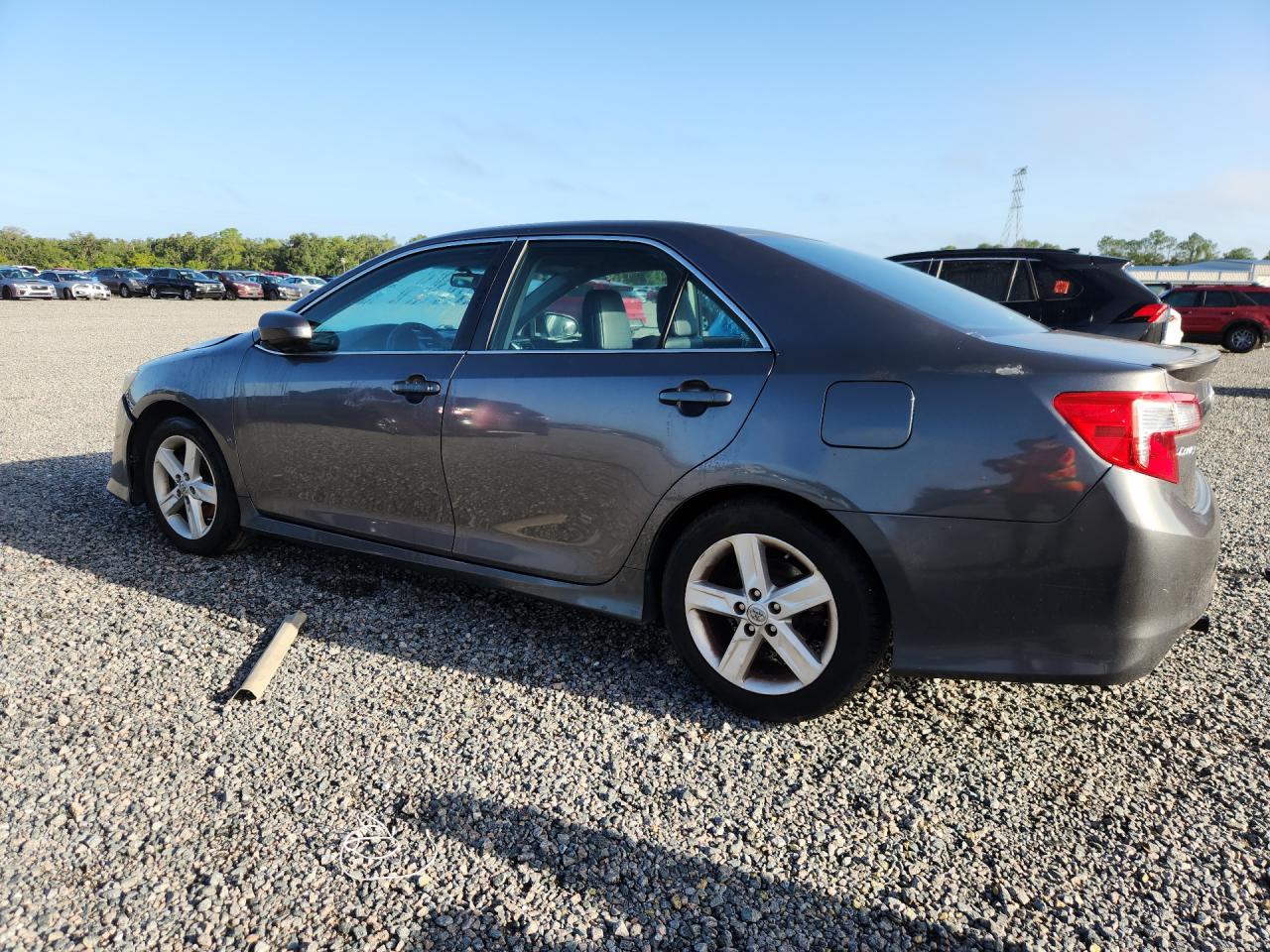 2014 Toyota Camry Se Gray vin: 4T1BF1FK5EU342674