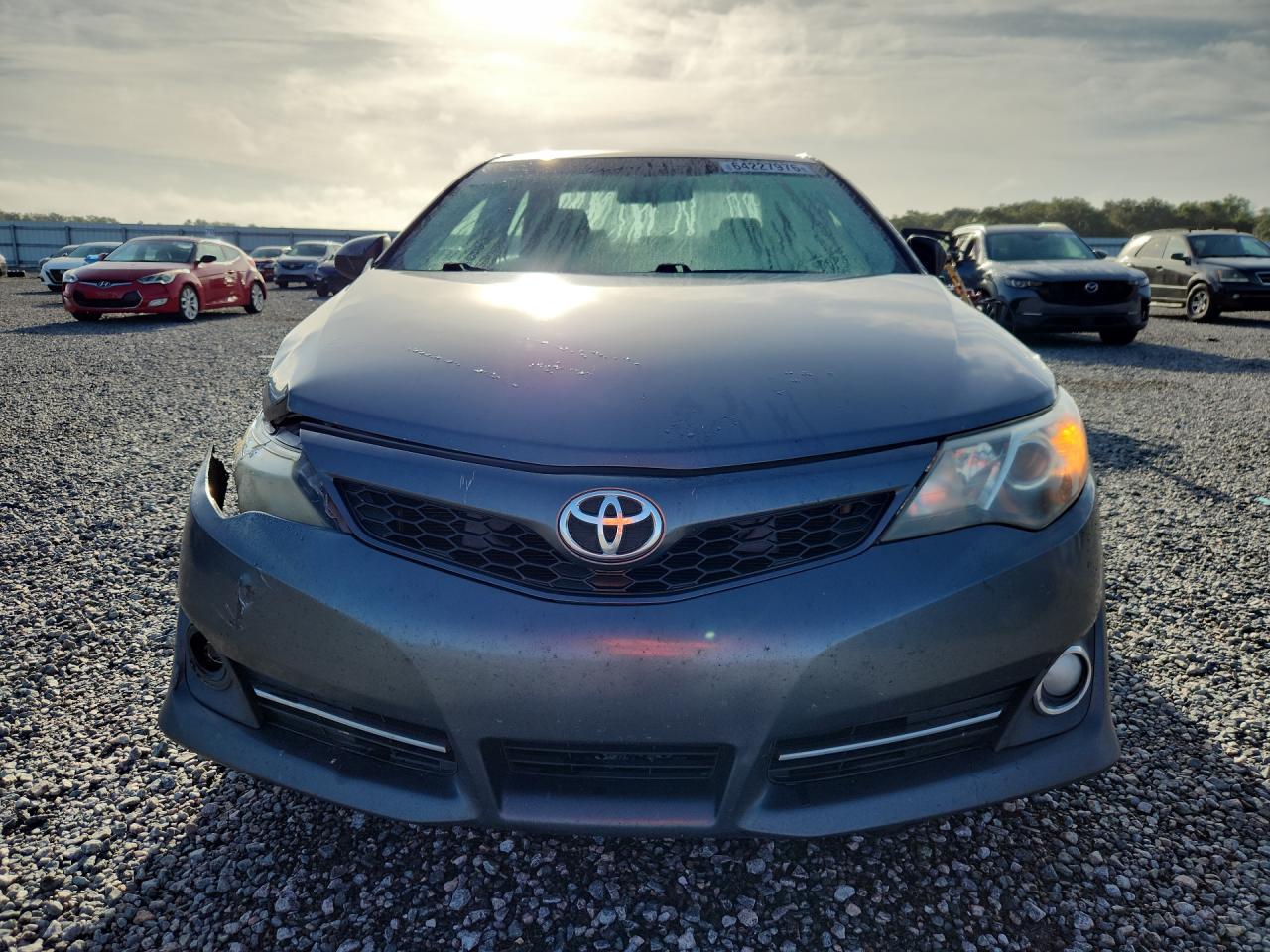 2014 Toyota Camry Se Gray vin: 4T1BF1FK5EU342674