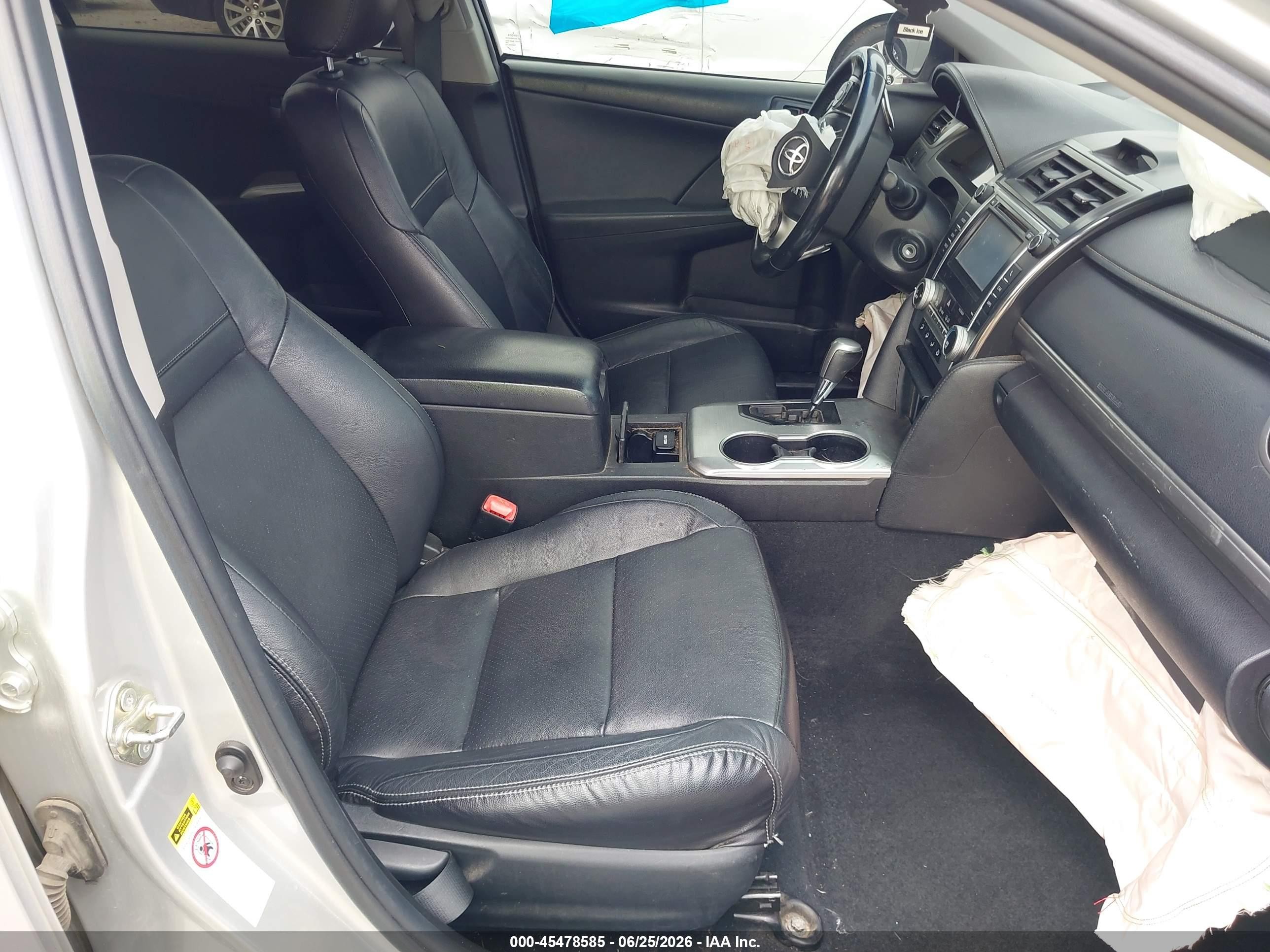 2014 Toyota Camry Se Silver vin: 4T1BF1FK5EU342867