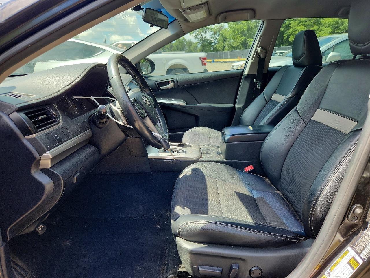 2014 Toyota Camry Se Black vin: 4T1BF1FK5EU347602