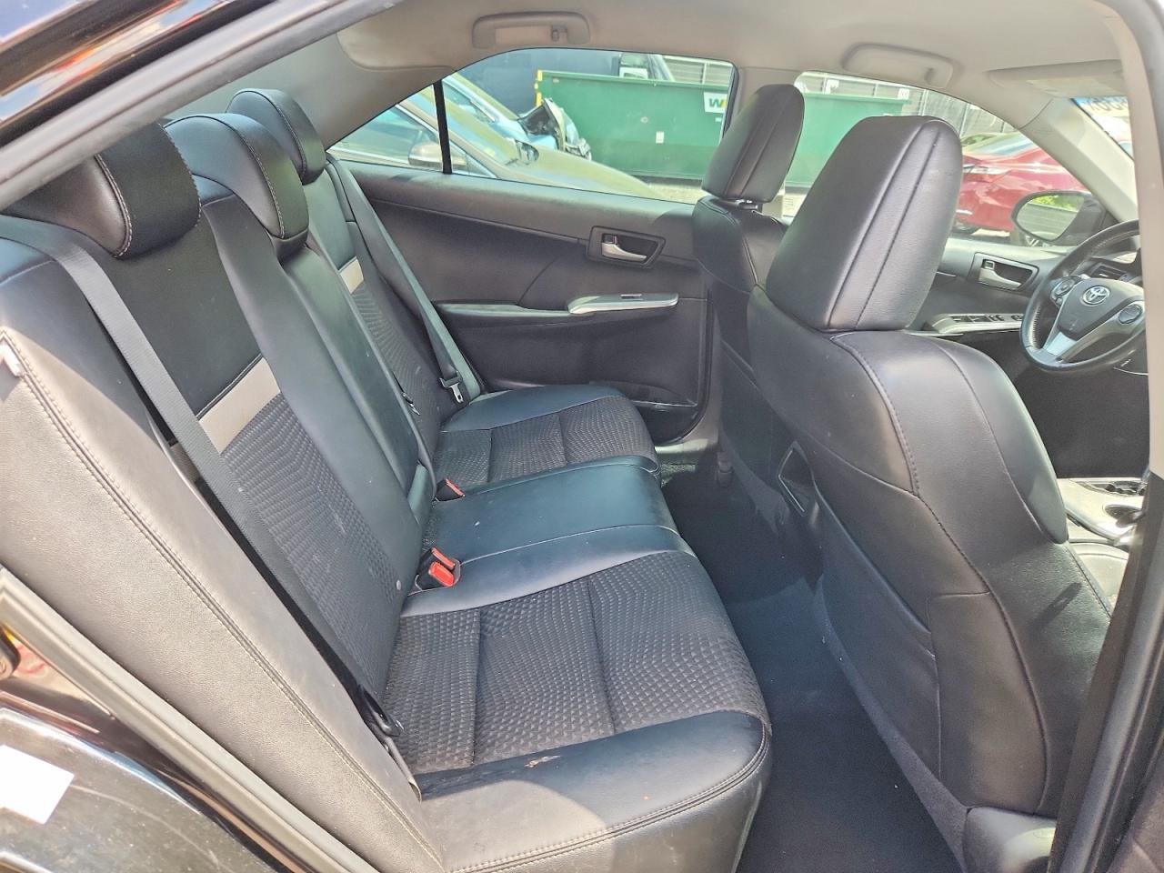 2014 Toyota Camry Se Black vin: 4T1BF1FK5EU347602