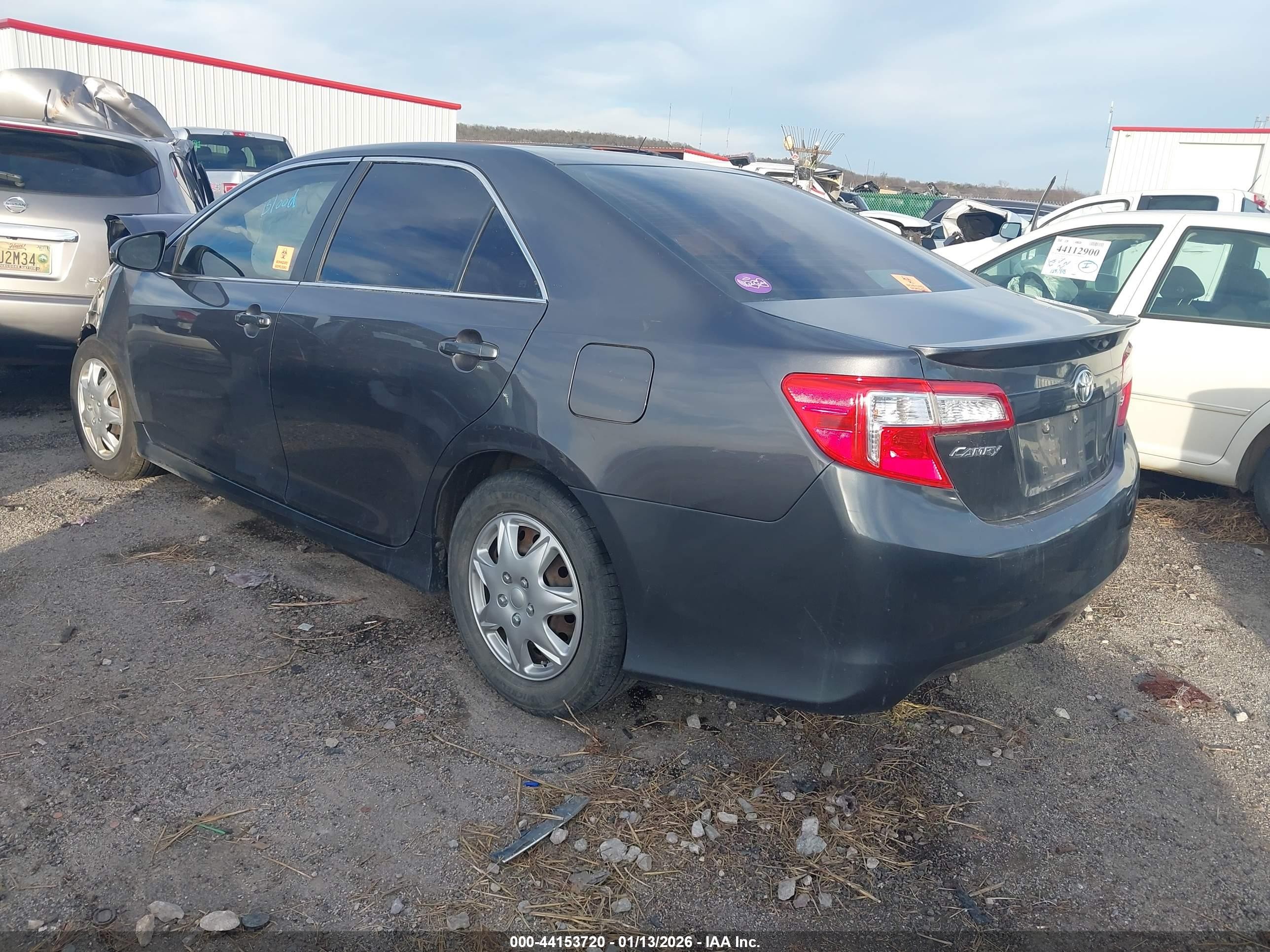 2014 Toyota Camry Se Gray vin: 4T1BF1FK5EU347910
